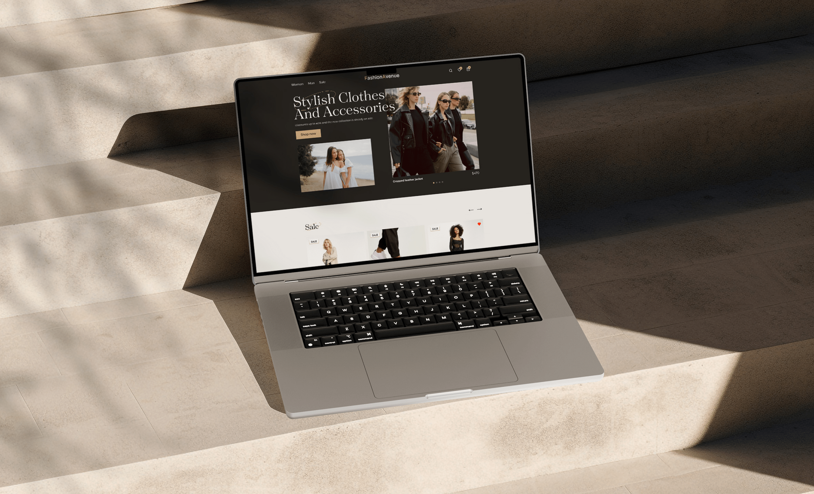 FashionAvenu | E-commerce website design concept — Изображение №4 — Интерфейсы на Dprofile