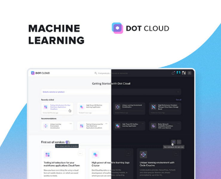 DOT Cloud - ML Platform — Интерфейсы на Dprofile