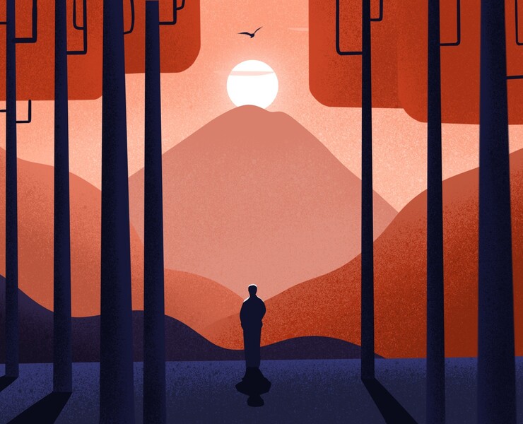 The Forest — Иллюстрация на Dprofile
