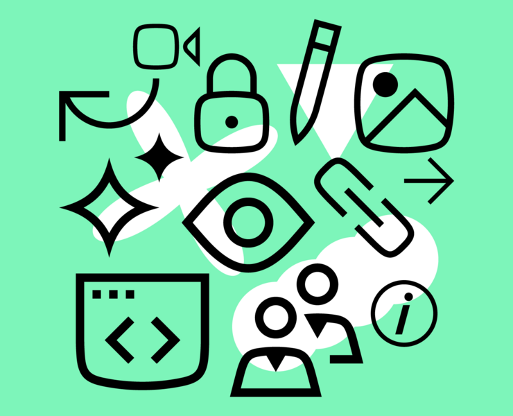 Система иконок Skillbox — Интерфейсы, Графика на Dprofile