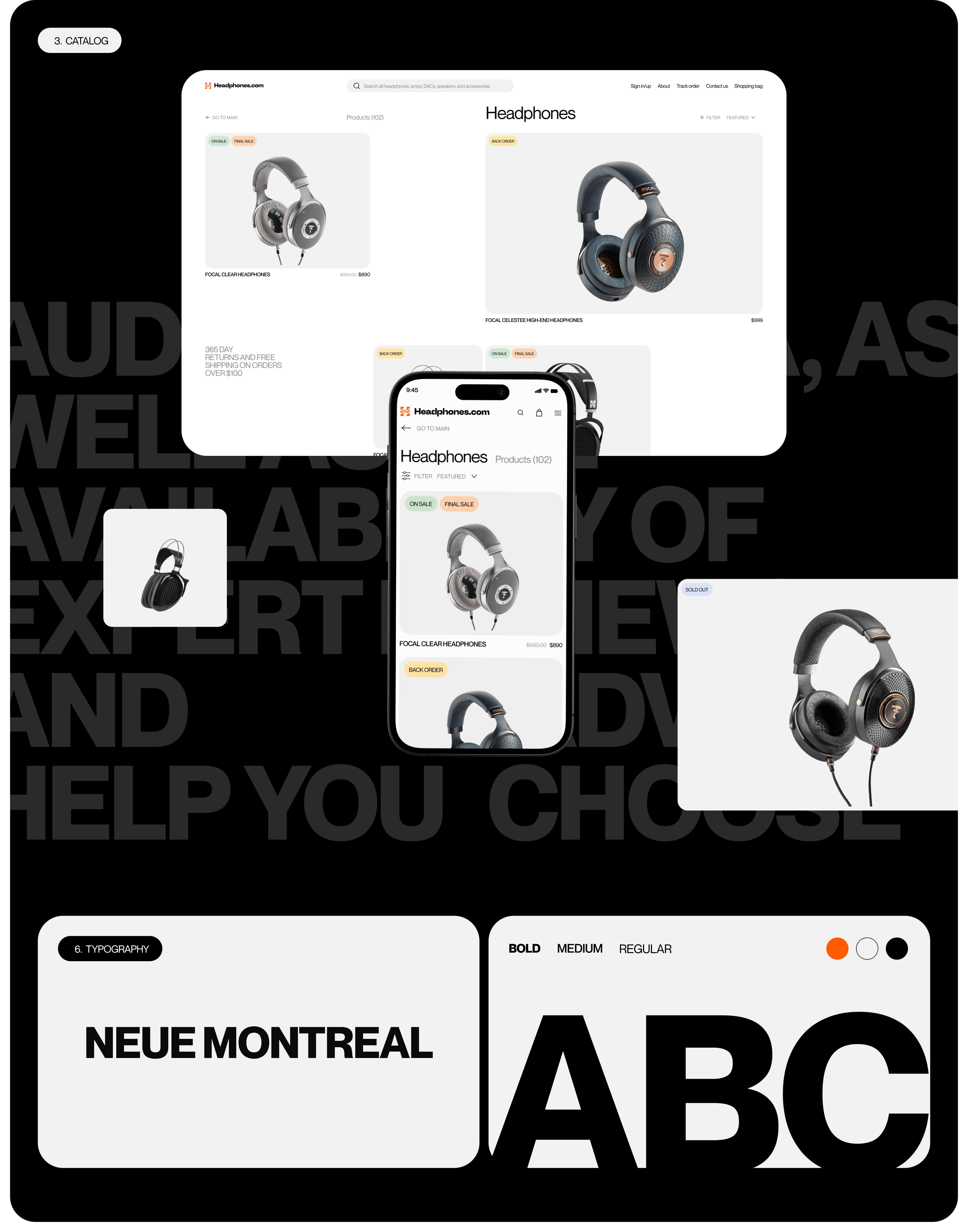 E-commerse Headphones.com — Изображение №15 — Интерфейсы, Брендинг на Dprofile