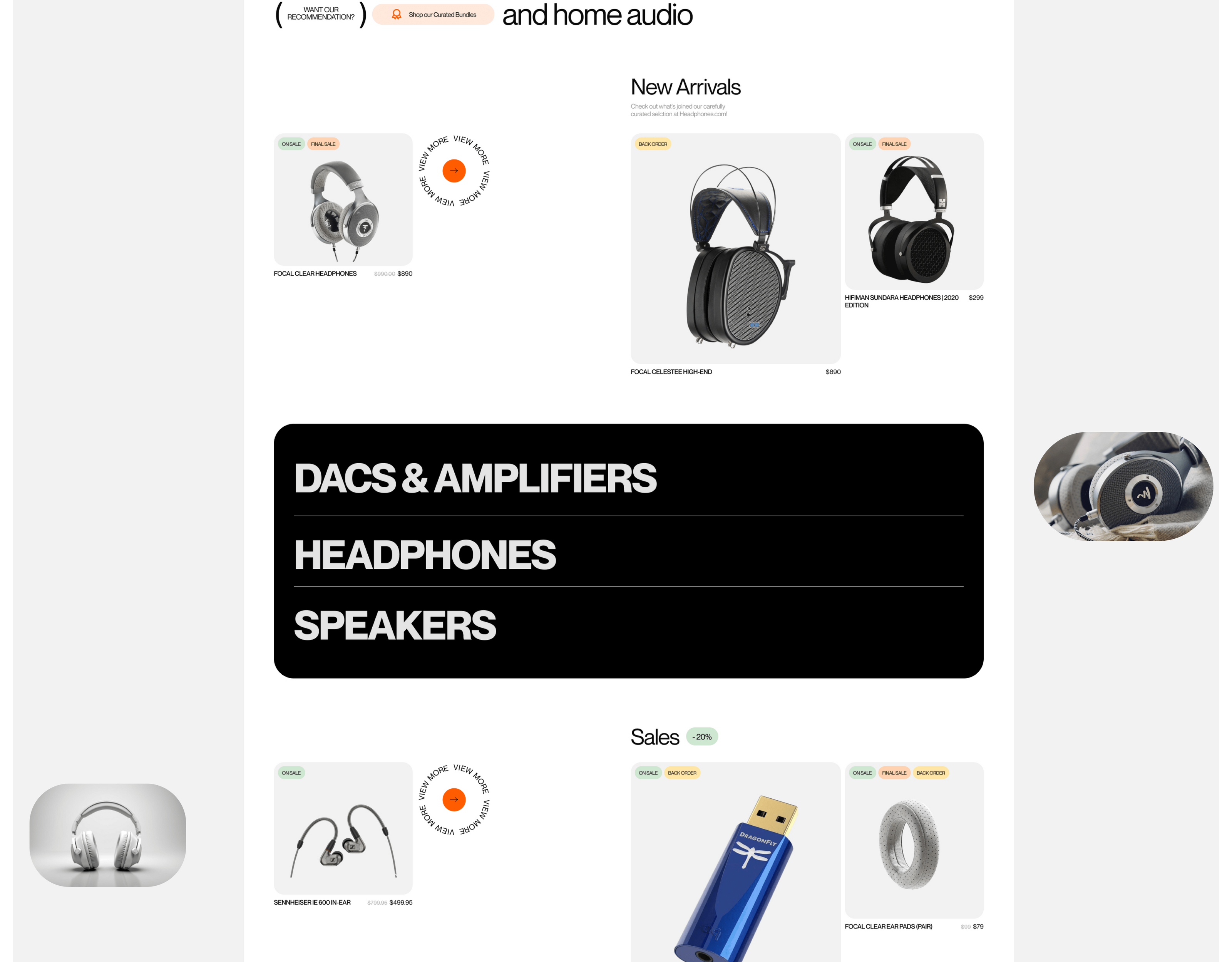 E-commerse Headphones.com — Изображение №7 — Интерфейсы, Брендинг на Dprofile