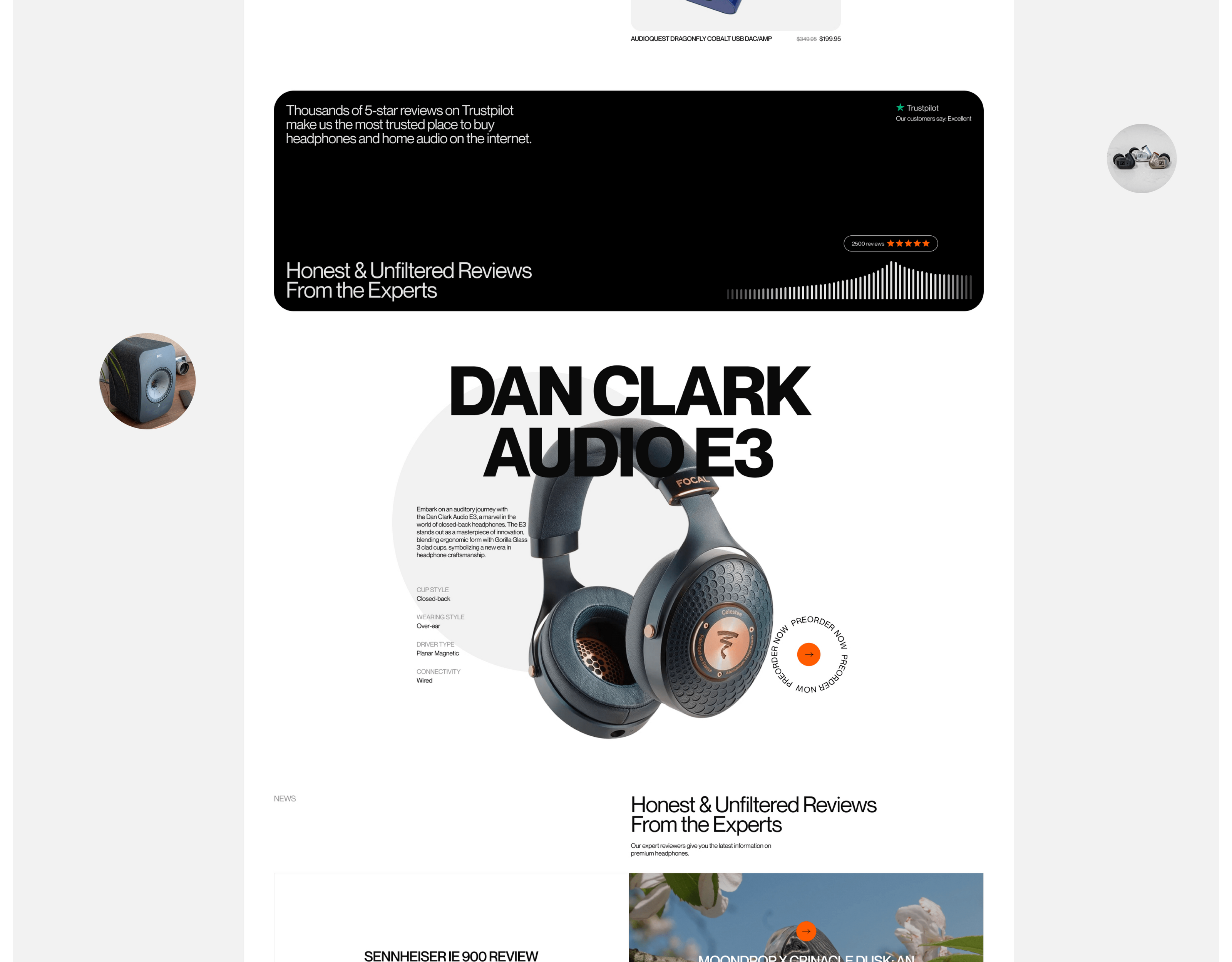 E-commerse Headphones.com — Изображение №8 — Интерфейсы, Брендинг на Dprofile
