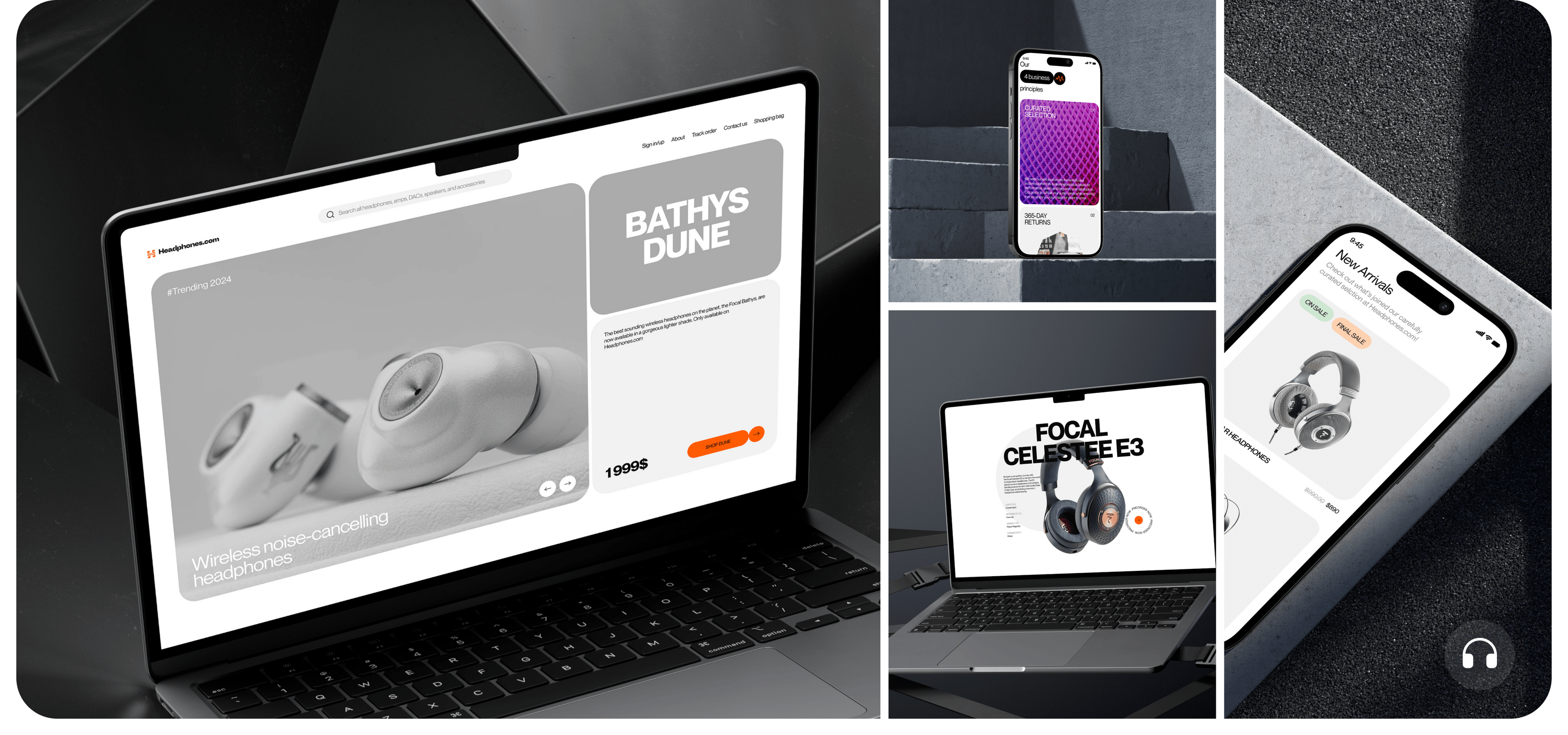 E-commerse Headphones.com — Изображение №4 — Интерфейсы, Брендинг на Dprofile