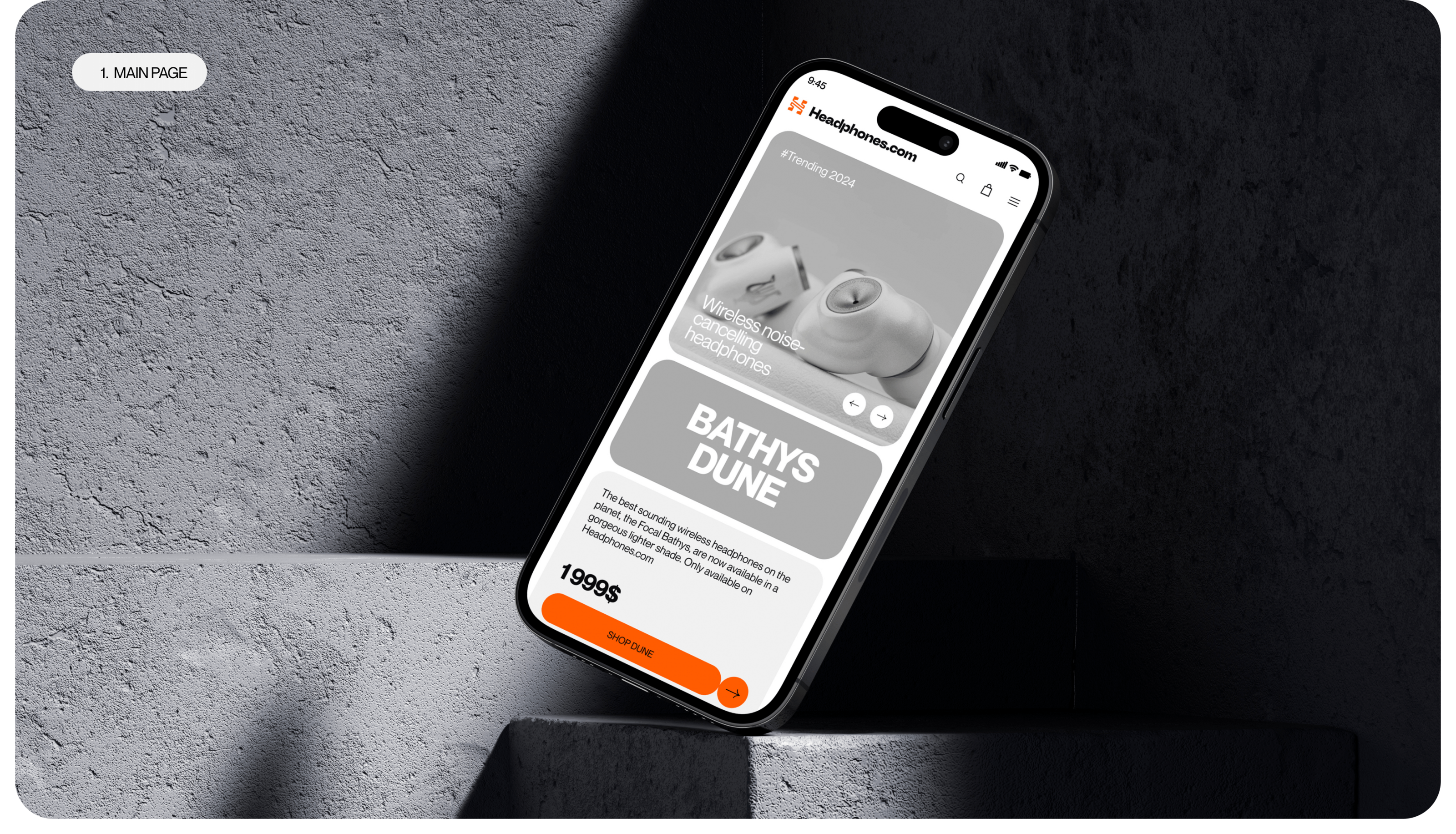 E-commerse Headphones.com — Изображение №3 — Интерфейсы, Брендинг на Dprofile