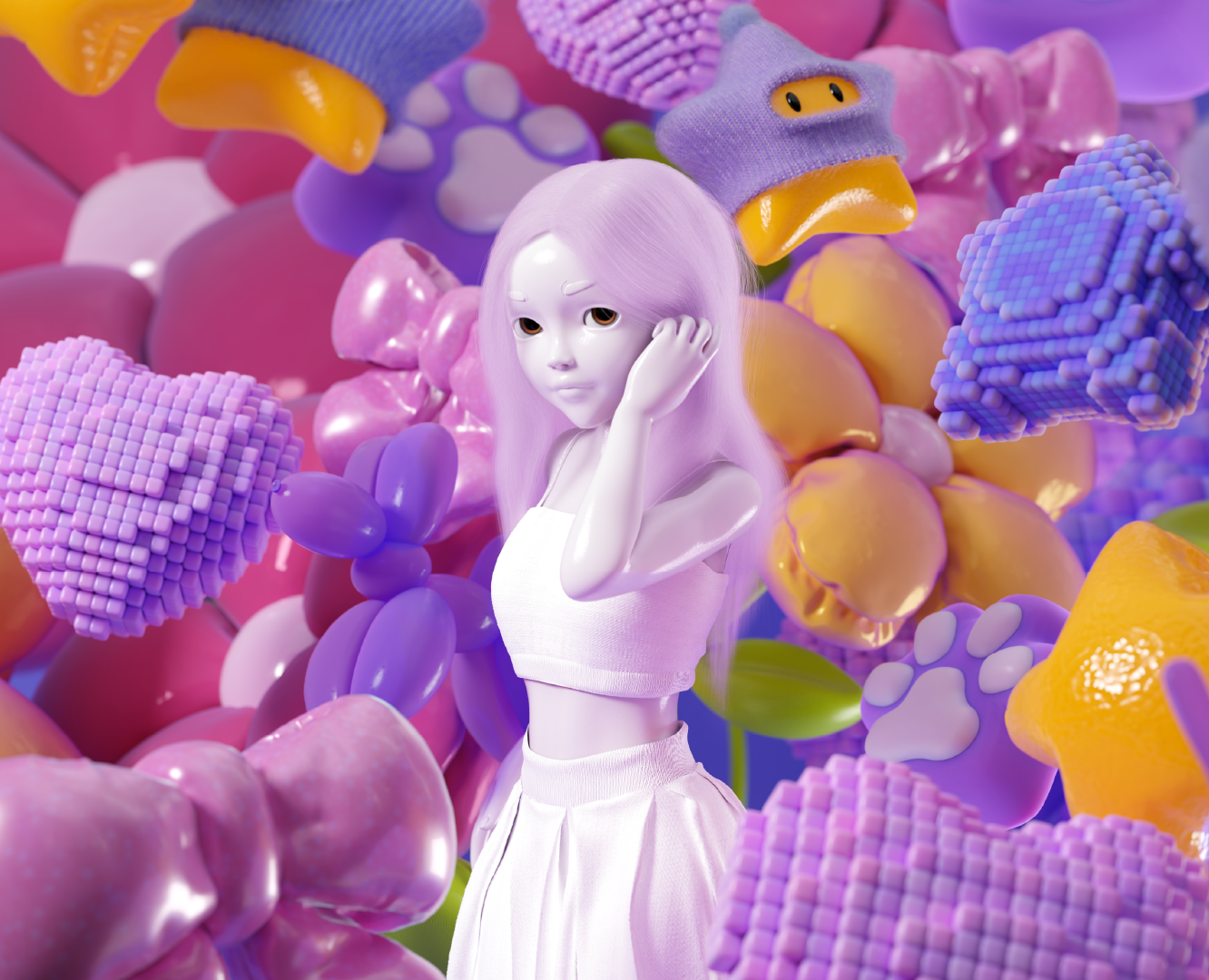 Pretty Candy — 3D, Анимация на Dprofile