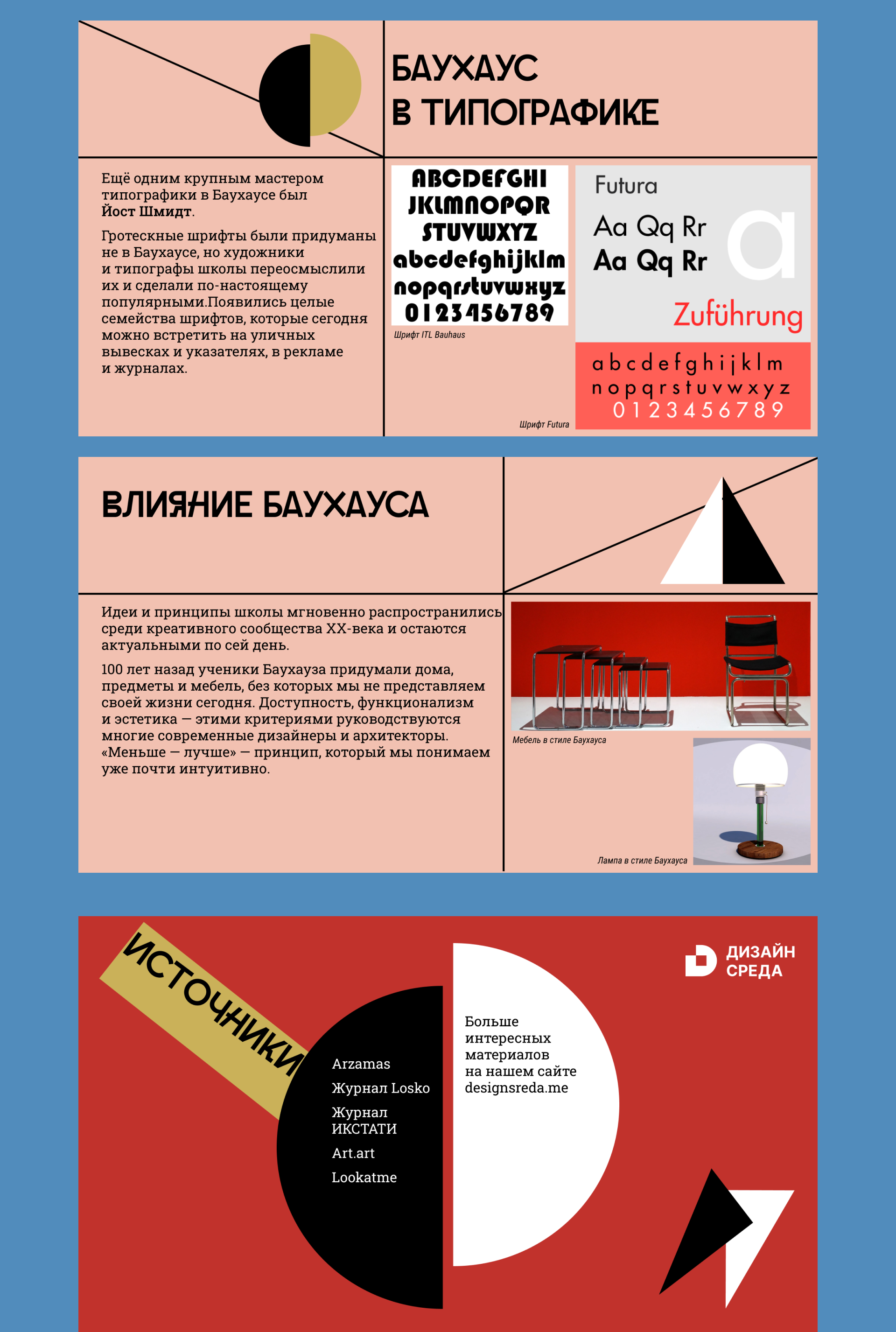 Презентация Баухаус — Изображение №8 — Брендинг, Графика на Dprofile