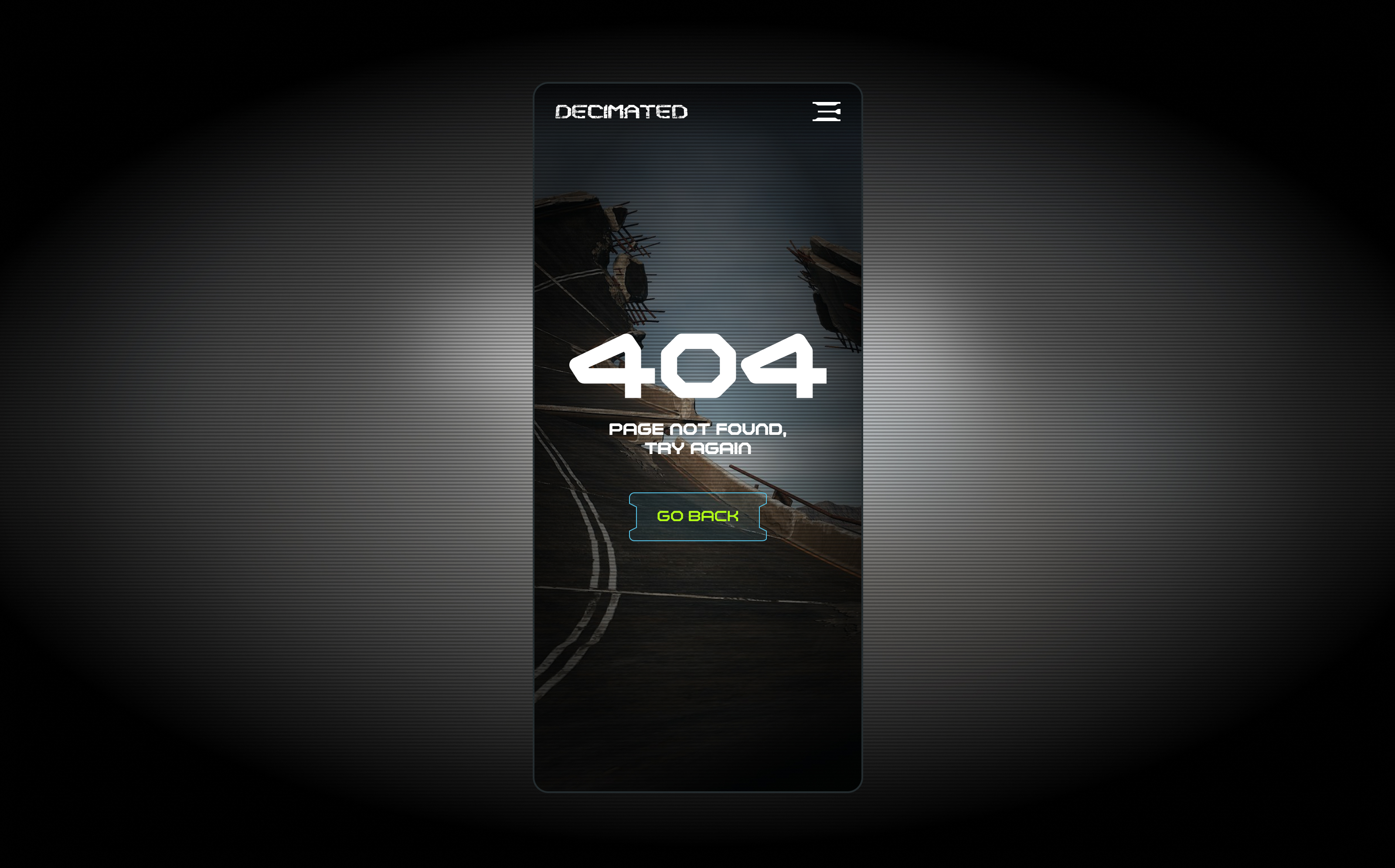 Decimated — Изображение №5 — Интерфейсы, Анимация на Dprofile