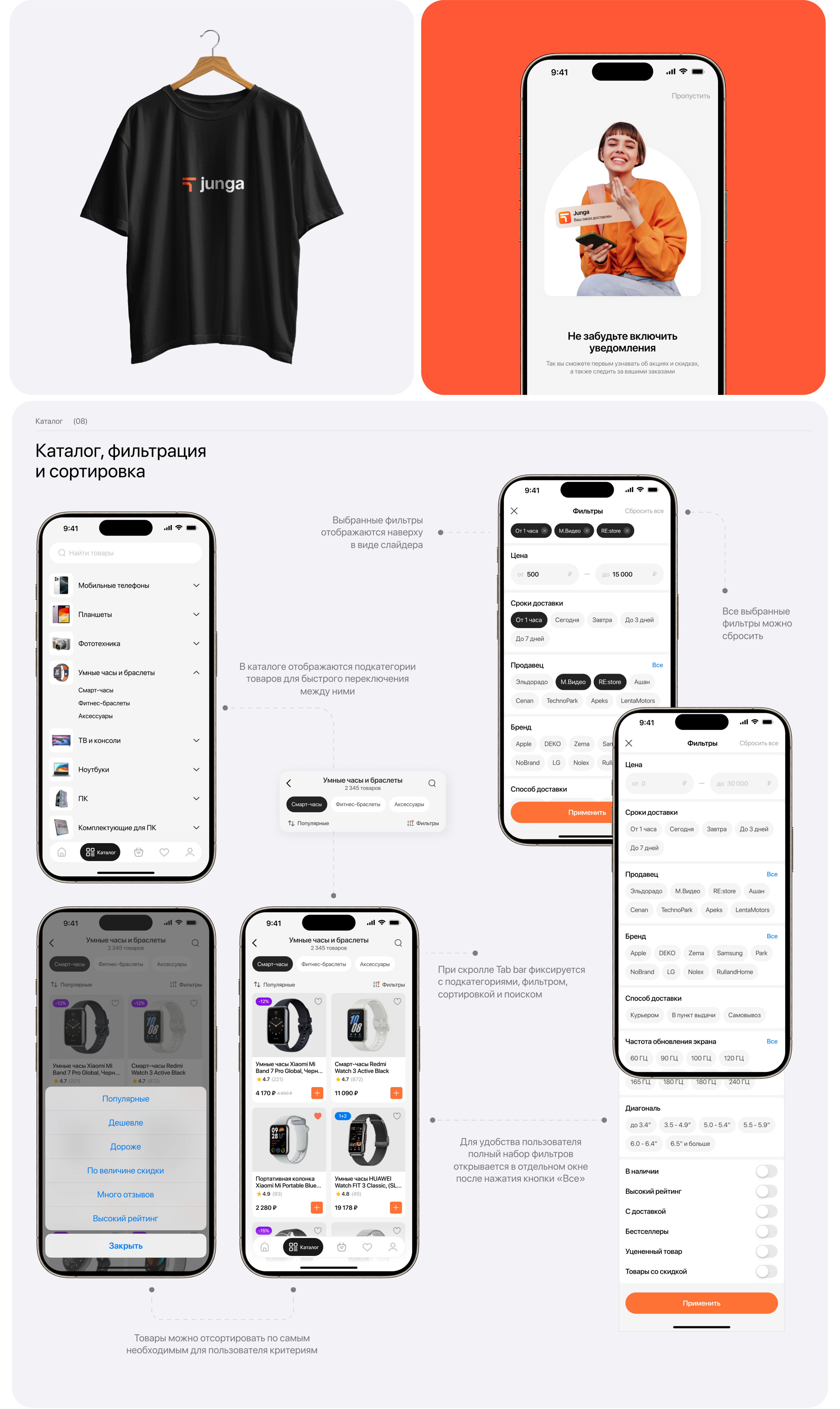 Mobile app | Electronics Marketplace — Изображение №6 — Интерфейсы на Dprofile