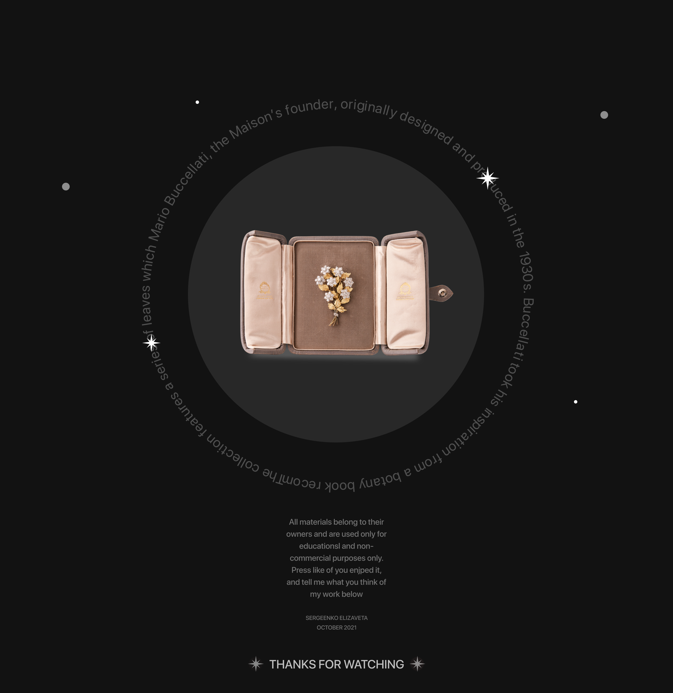 Buccellati — Online Jewelry Store Redesign — Изображение №14 — Интерфейсы на Dprofile