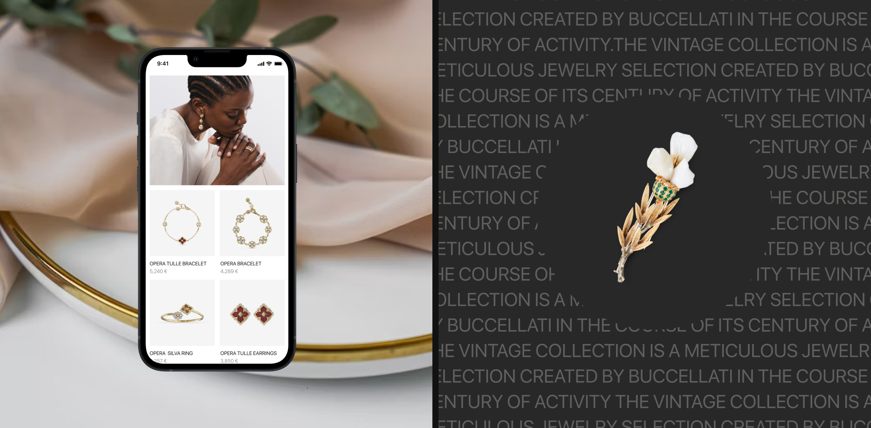 Buccellati — Online Jewelry Store Redesign — Изображение №5 — Интерфейсы на Dprofile