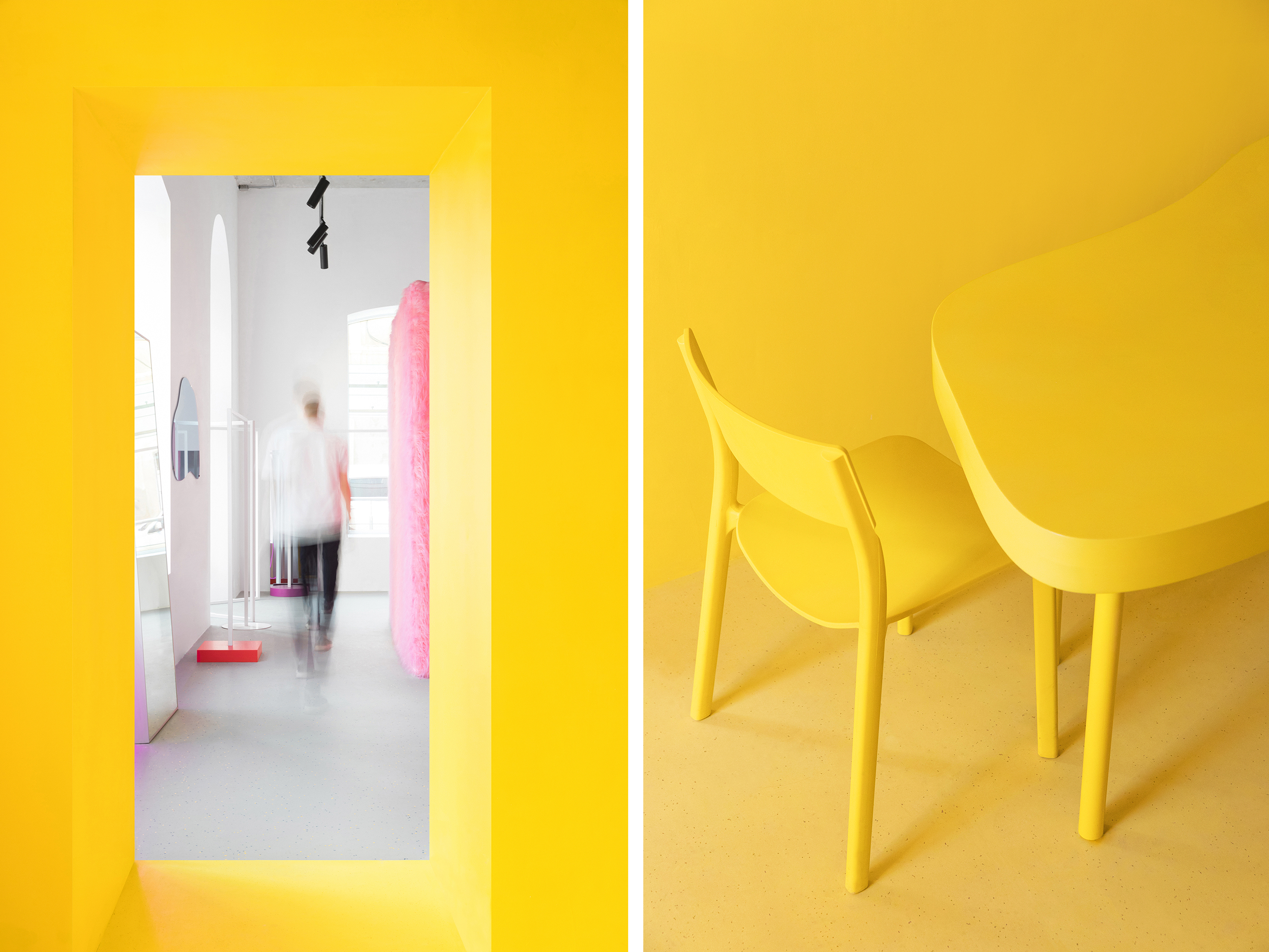 Pink furry walls and vibrant yellow surfaces. — Изображение №5 — Маркетинг на Dprofile