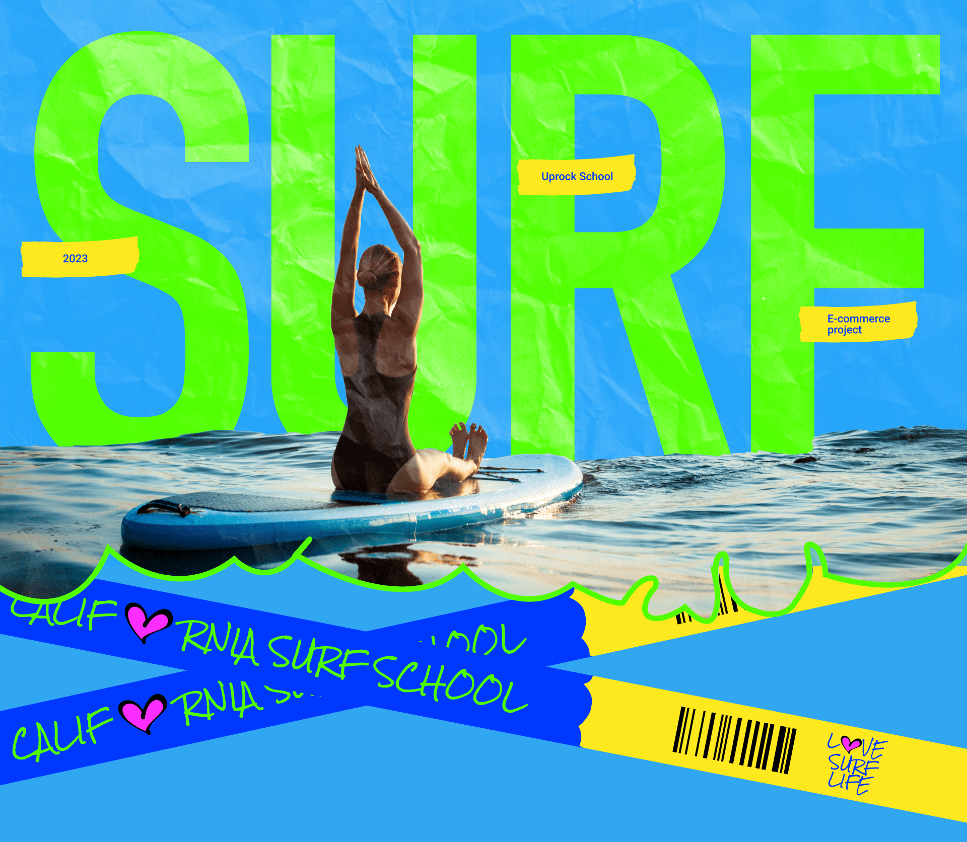 Surf School: Website Redesign — Изображение №1 — Интерфейсы, Брендинг на Dprofile