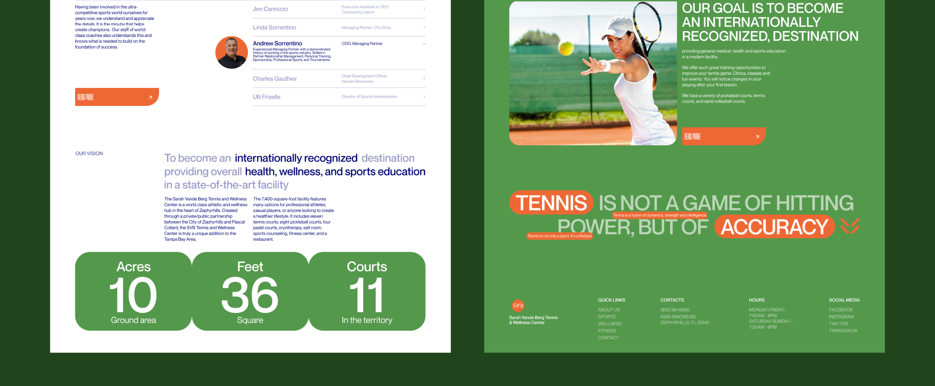 Tennis Center: Website Redesign — Изображение №14 — Интерфейсы, Графика на Dprofile