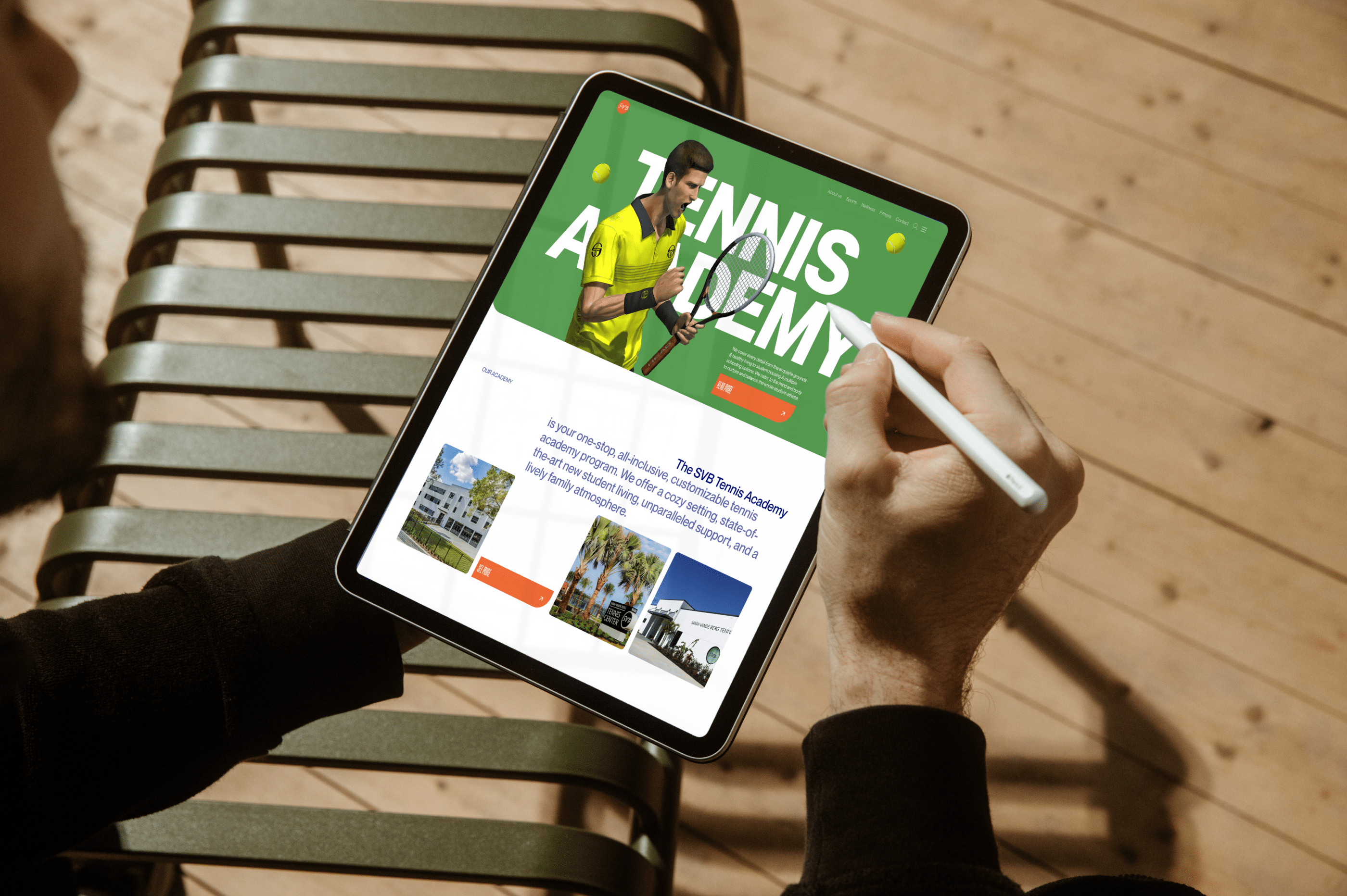 Tennis Center: Website Redesign — Изображение №9 — Интерфейсы, Графика на Dprofile