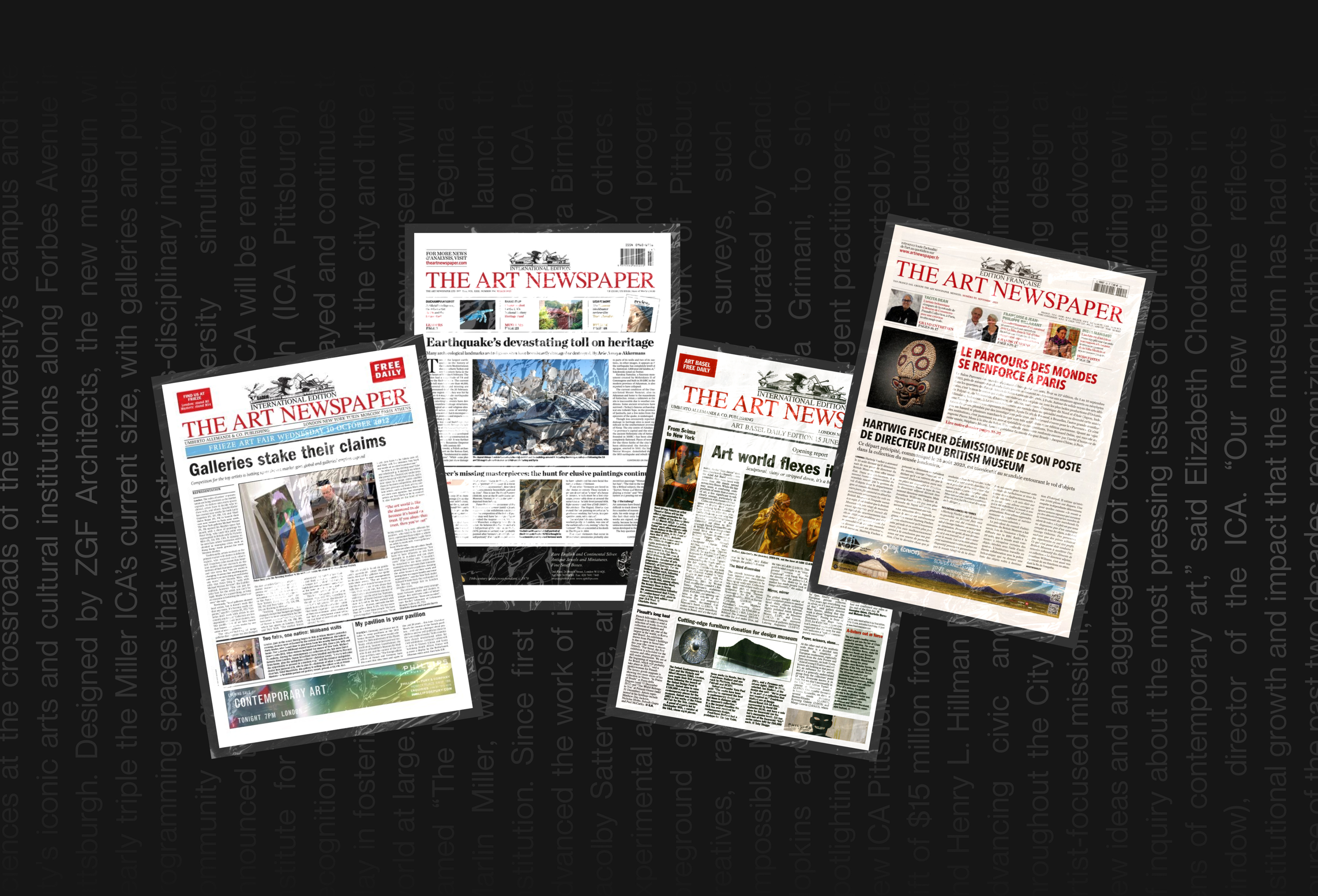 The Art Newspaper: Website Redesign — Изображение №13 — Интерфейсы, Графика на Dprofile