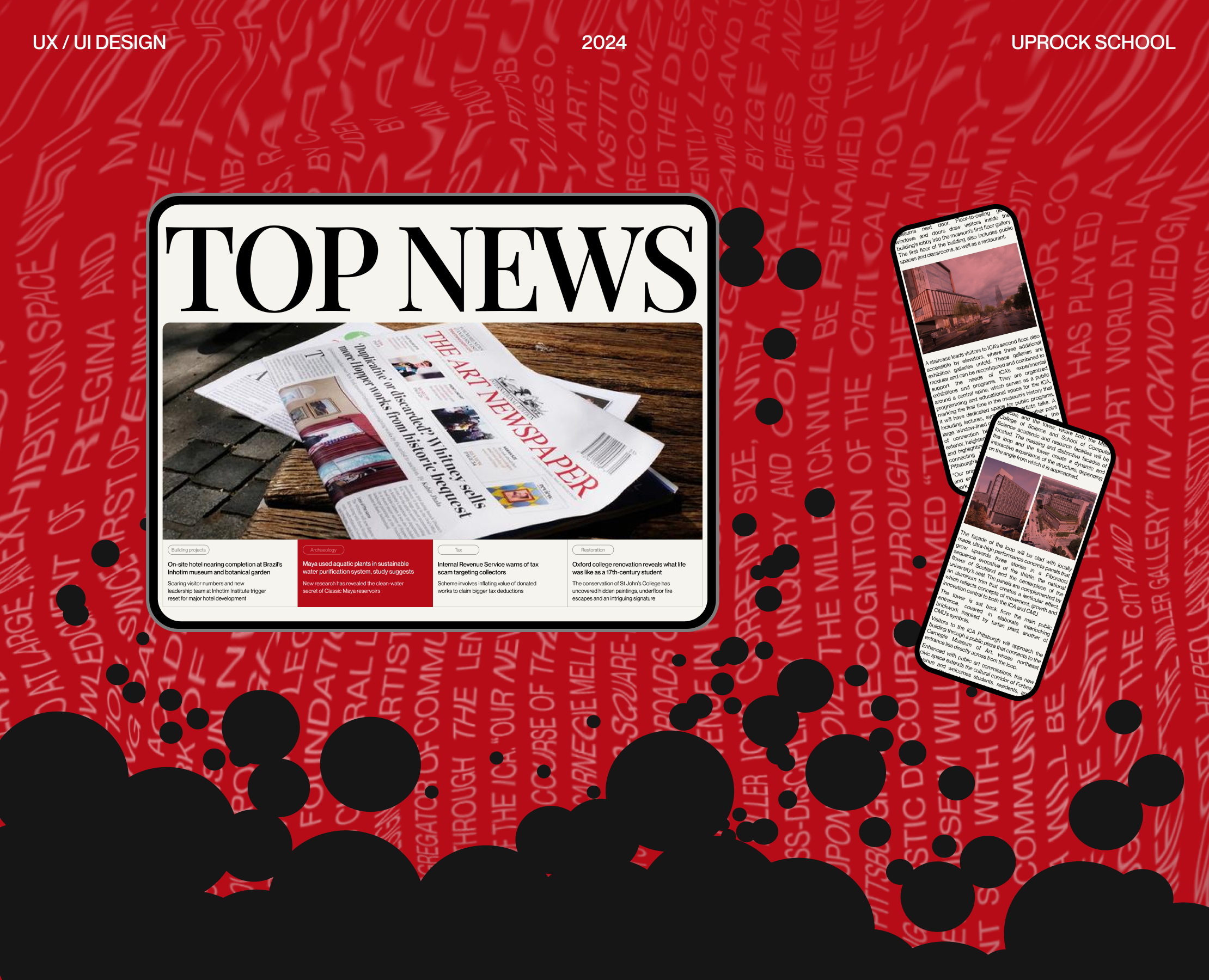 The Art Newspaper: Website Redesign на Dprofile