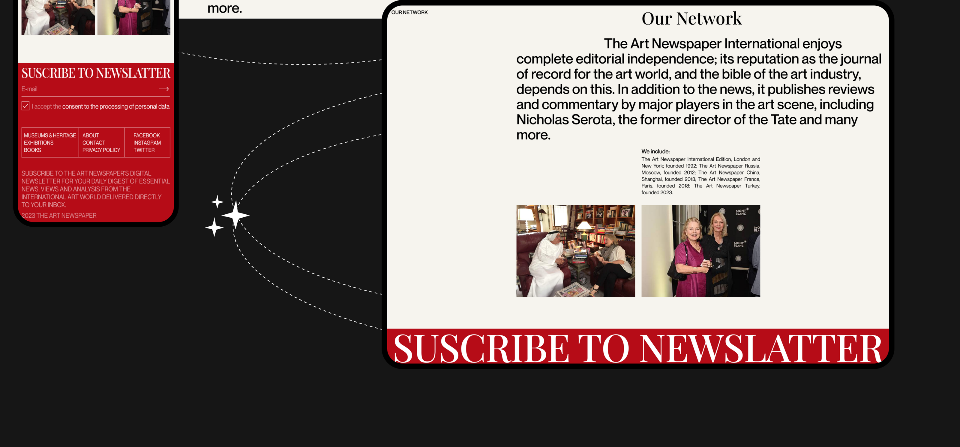 The Art Newspaper: Website Redesign — Изображение №16 — Интерфейсы, Графика на Dprofile