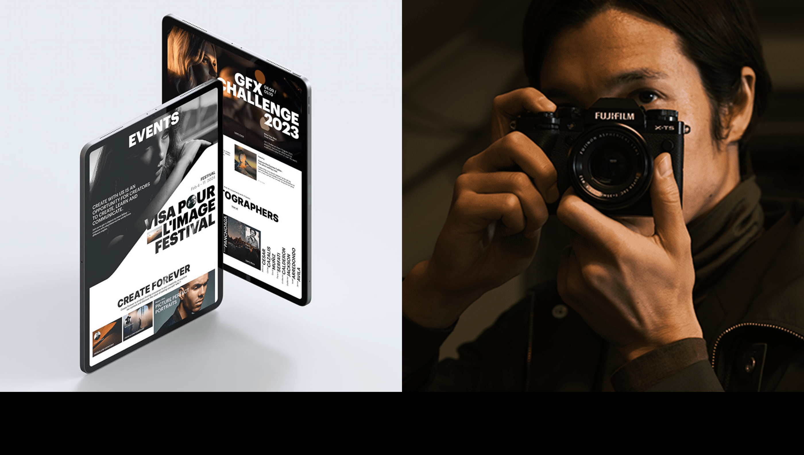 Fujifilm | website — Изображение №4 — Интерфейсы на Dprofile
