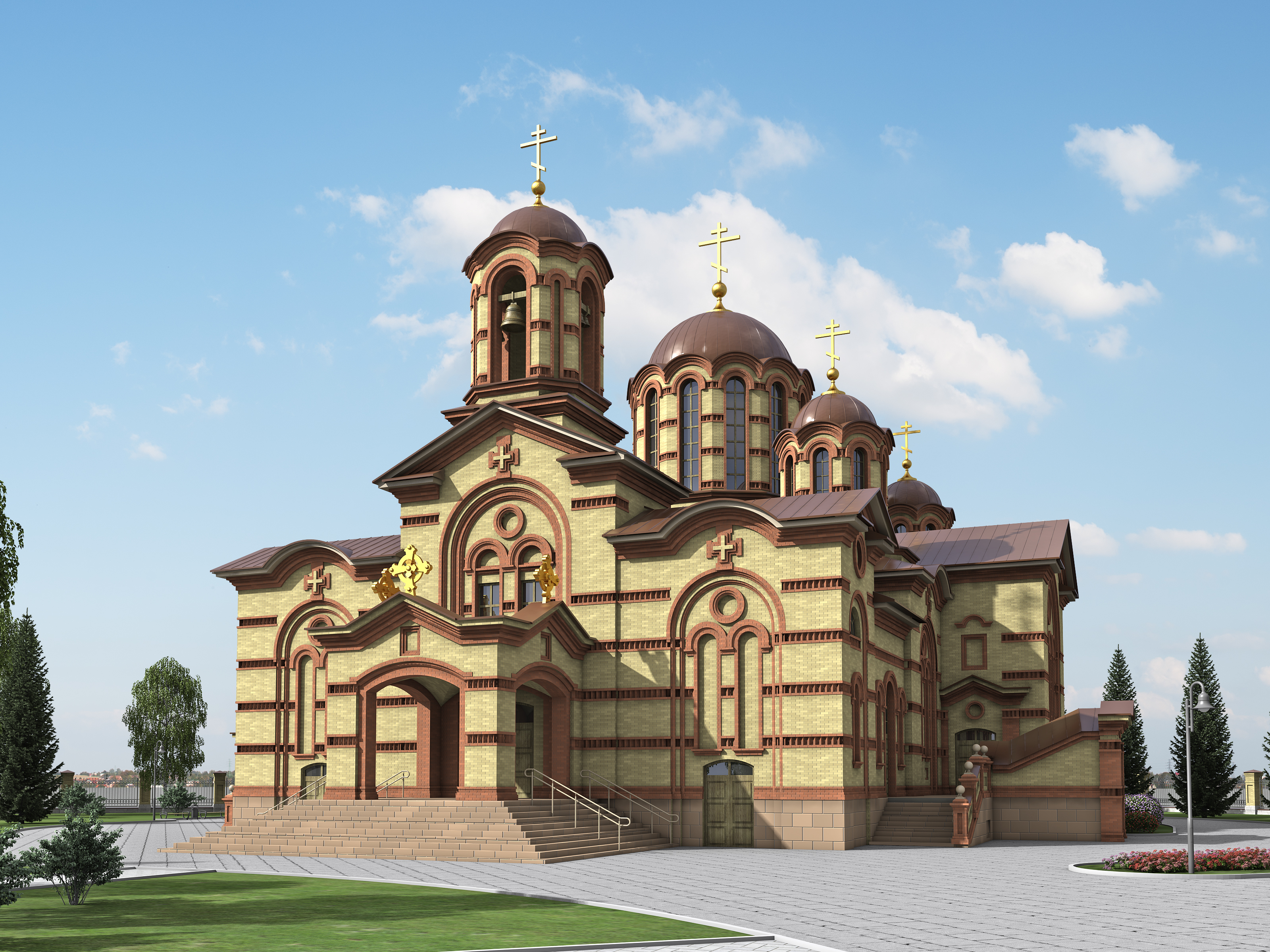 Храм в честь иконы Божией Матери Всецарица — Изображение №5 — 3D на Dprofile
