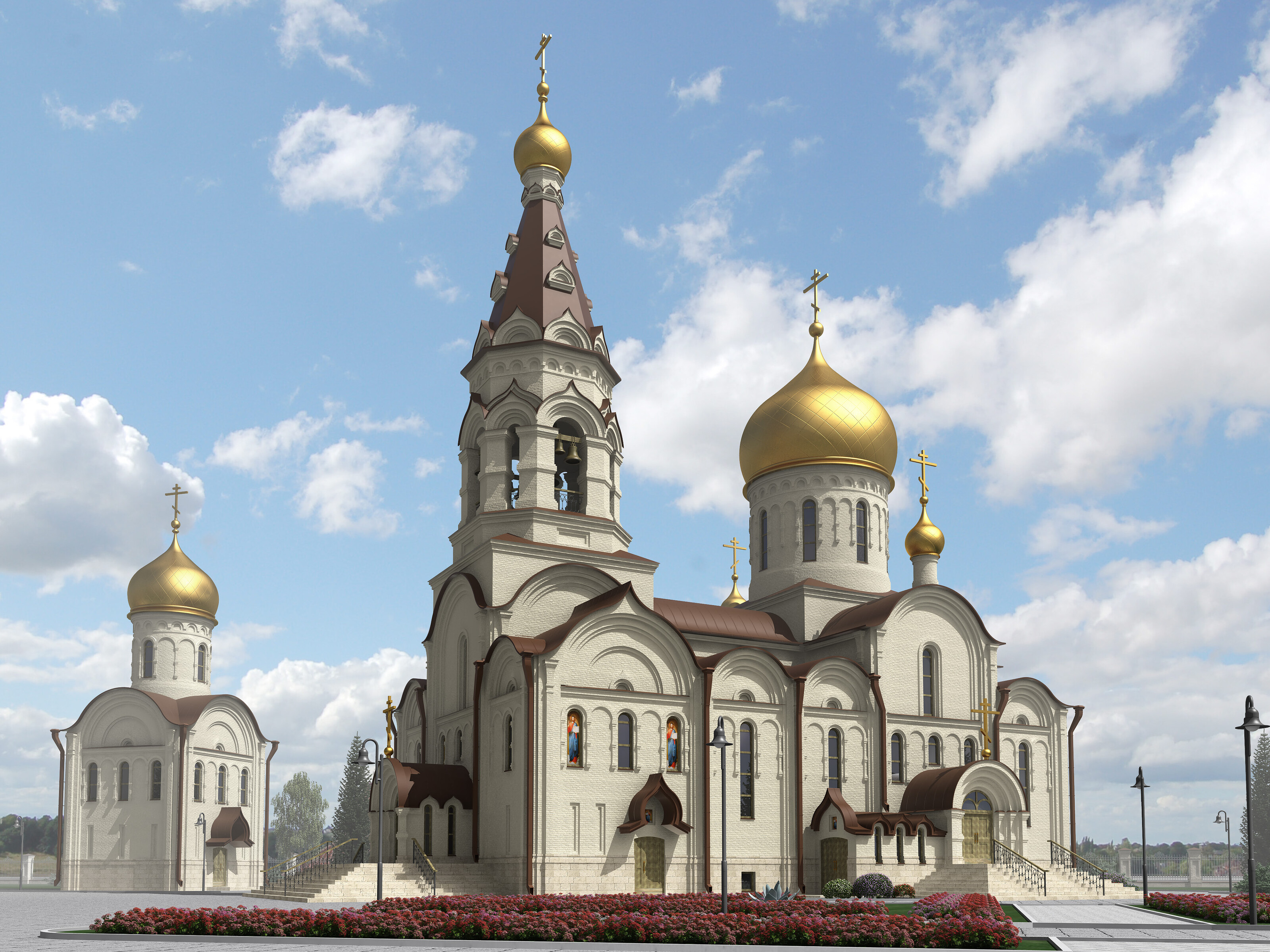 Храмовый комплекс г. Орск — Изображение №1 — 3D на Dprofile