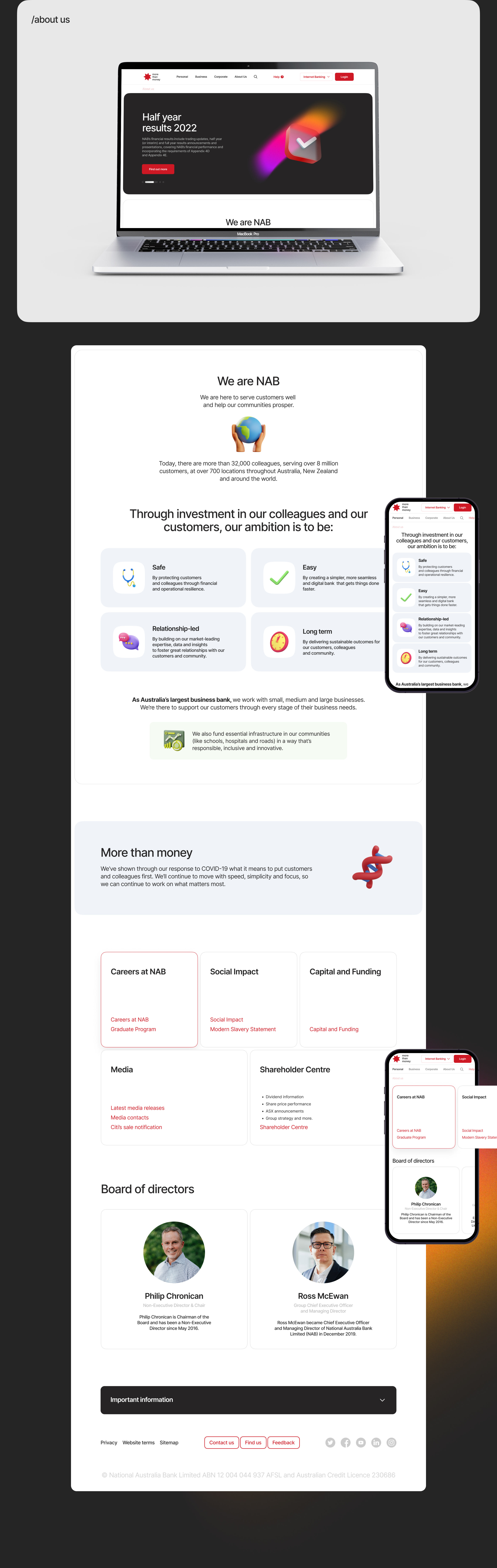 National Australia Bank redesign — Изображение №6 — Интерфейсы на Dprofile
