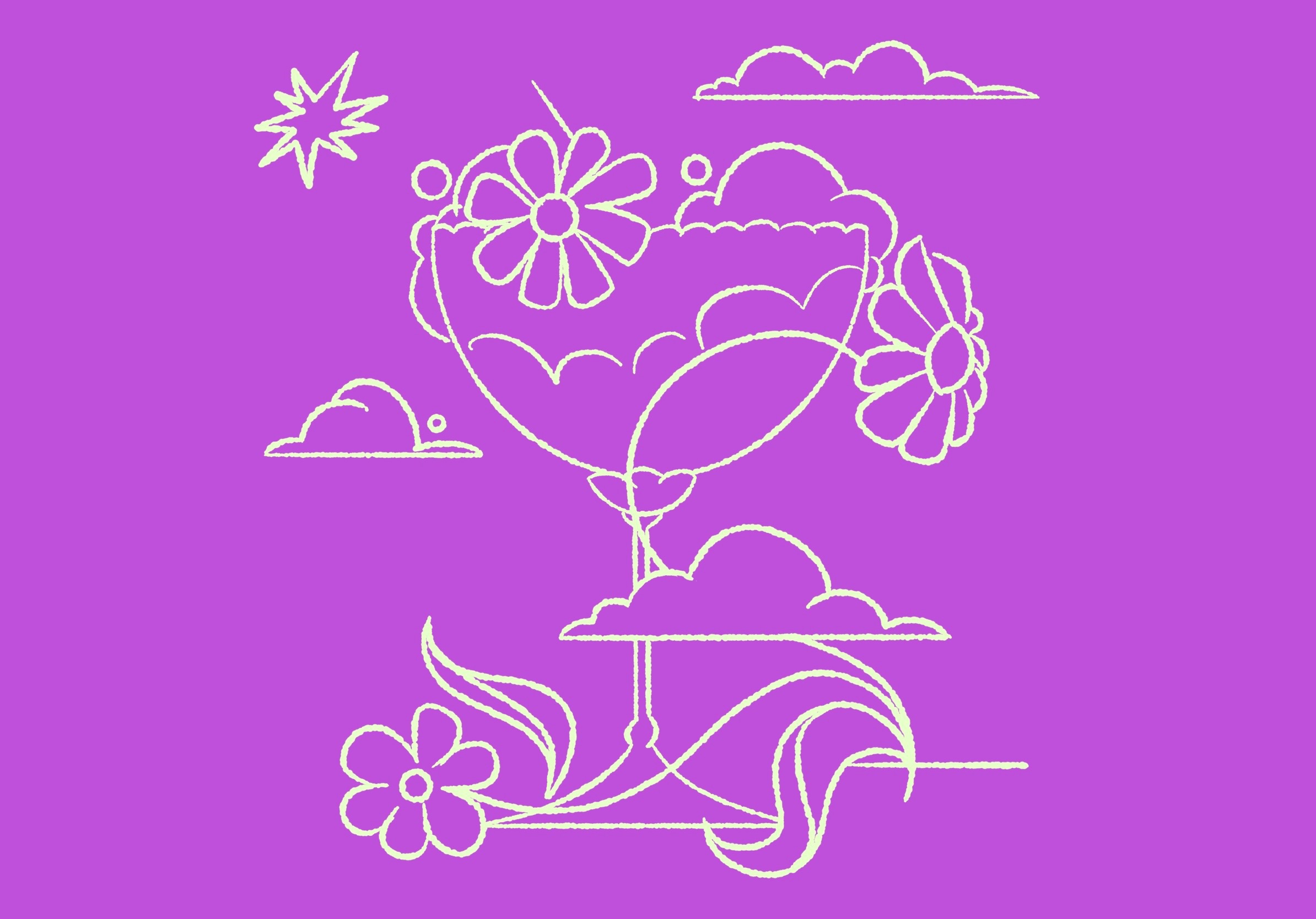June in bloom — Изображение №2 — Иллюстрация, Графика на Dprofile