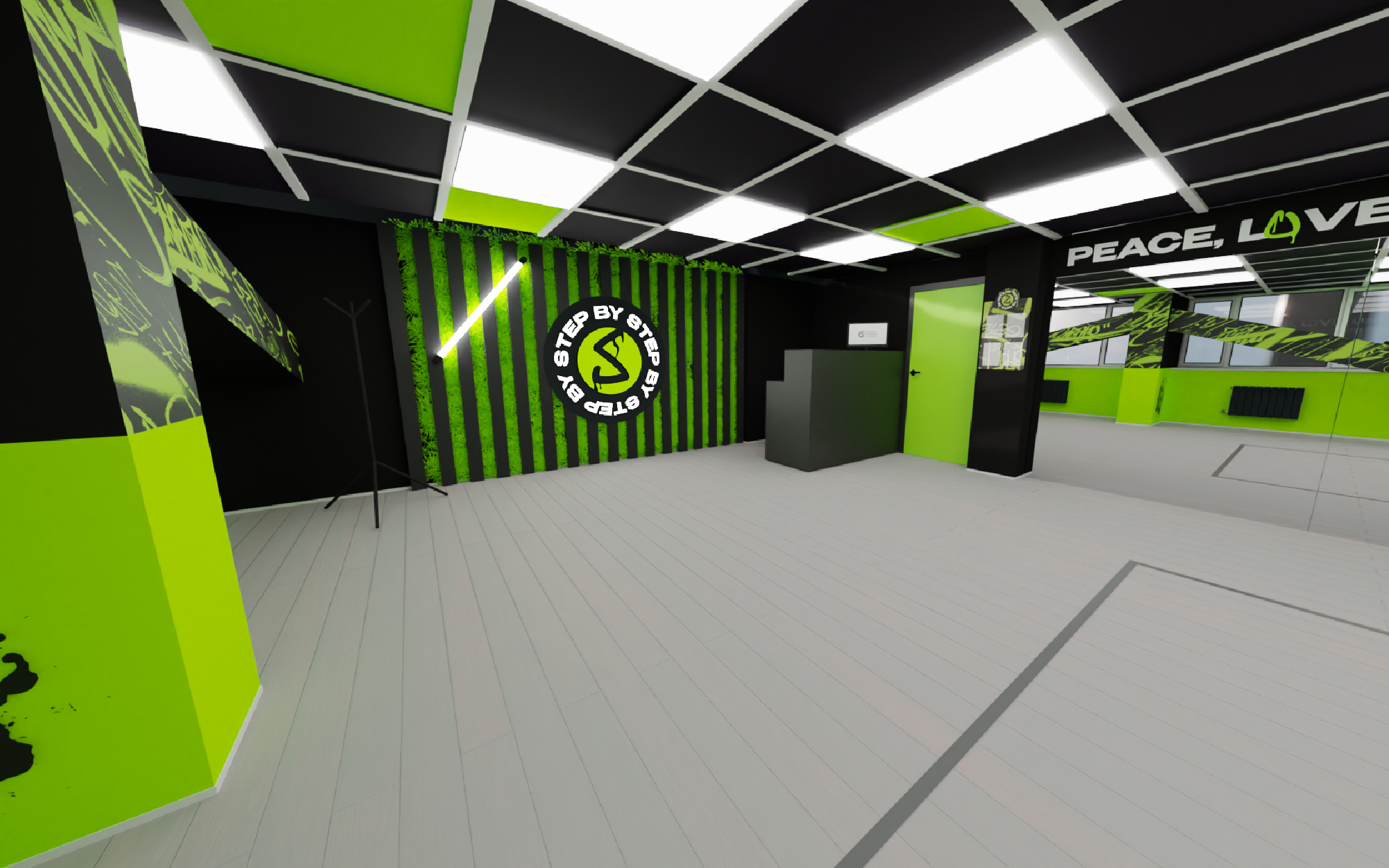 STEP BY STEP — Branding, interior — Изображение №20 — Брендинг, 3D на Dprofile