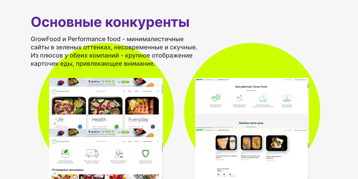 Landing - Page для Кухни на районе — Изображение №2 — Брендинг, Графика на Dprofile