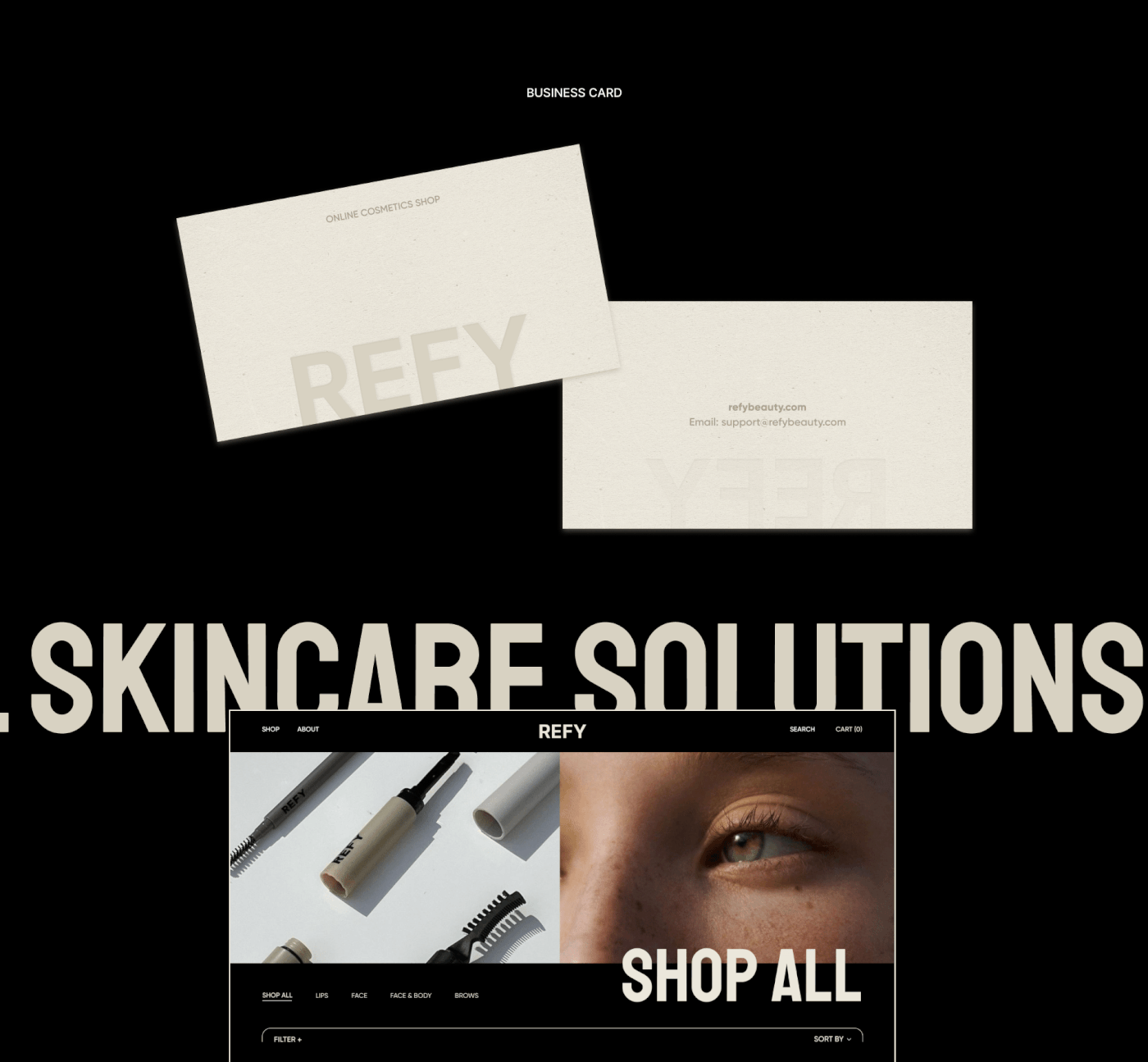 REFY SKINCARE ONLINE COSMETIC SHOP — Изображение №7 — Интерфейсы на Dprofile
