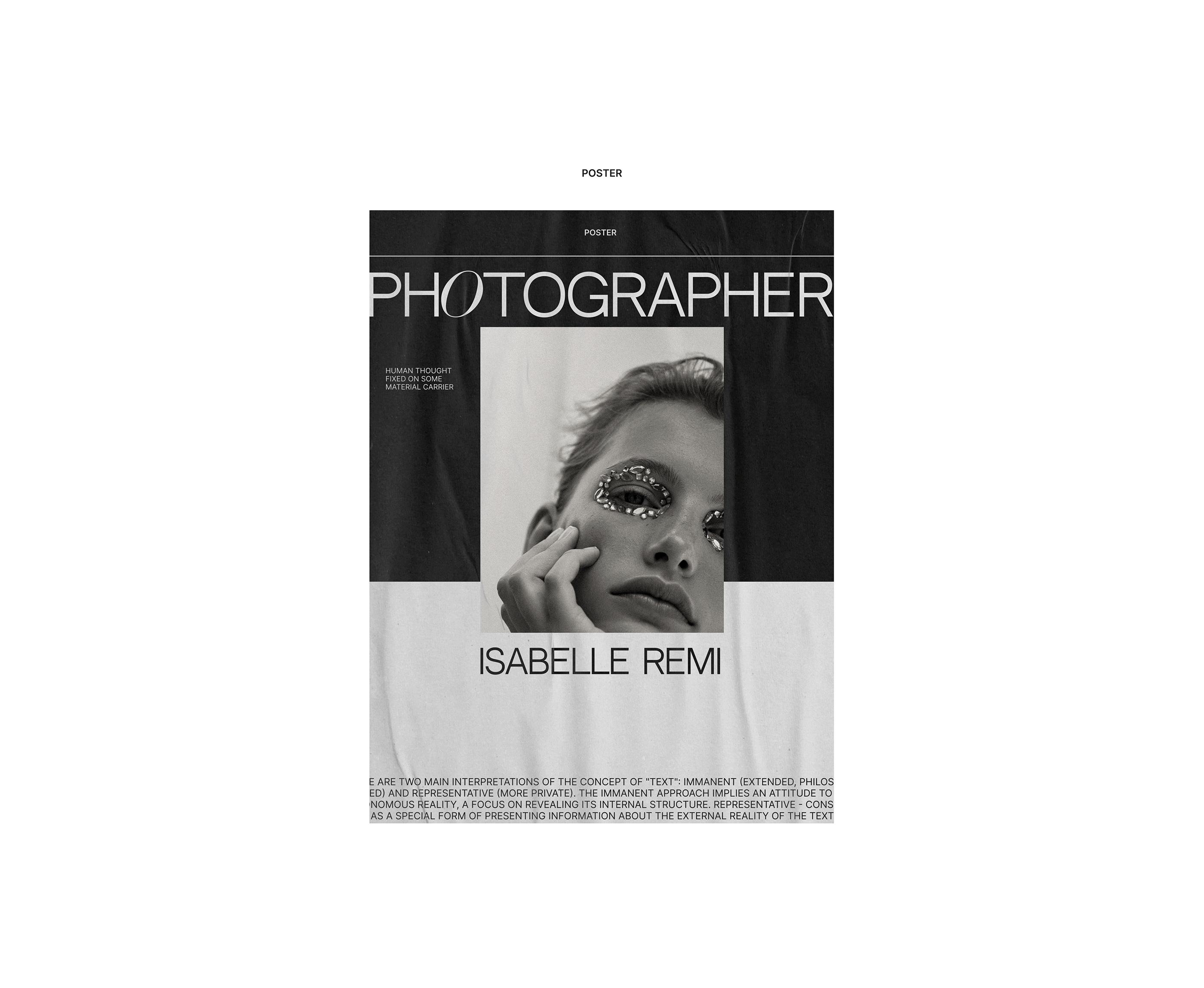 FASHION PHOTOGRAPHER ISABELLE REMI WEBDESIGN CONCEPT — Изображение №13 — Интерфейсы на Dprofile