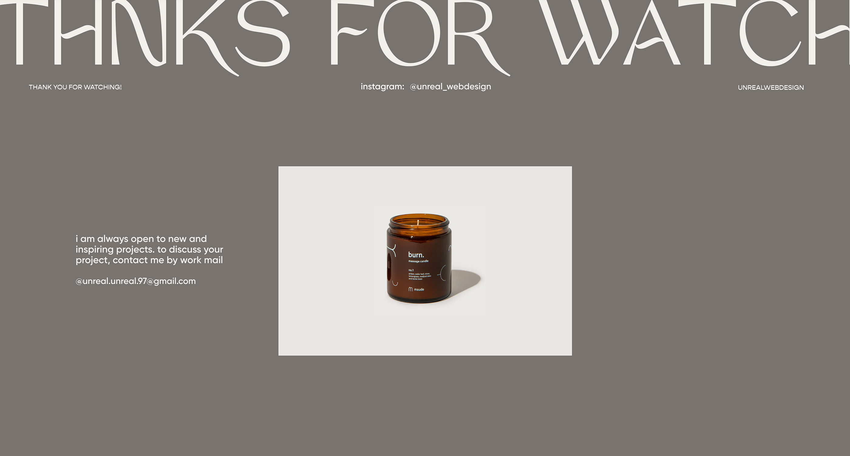 Maude Candles — Изображение №15 — Интерфейсы на Dprofile