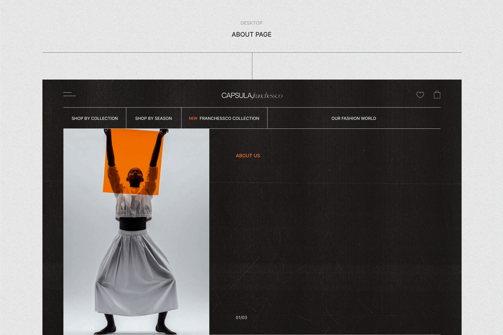 CAPSULE FRANCHESSCO clothing store concept — Изображение №8 — Интерфейсы на Dprofile