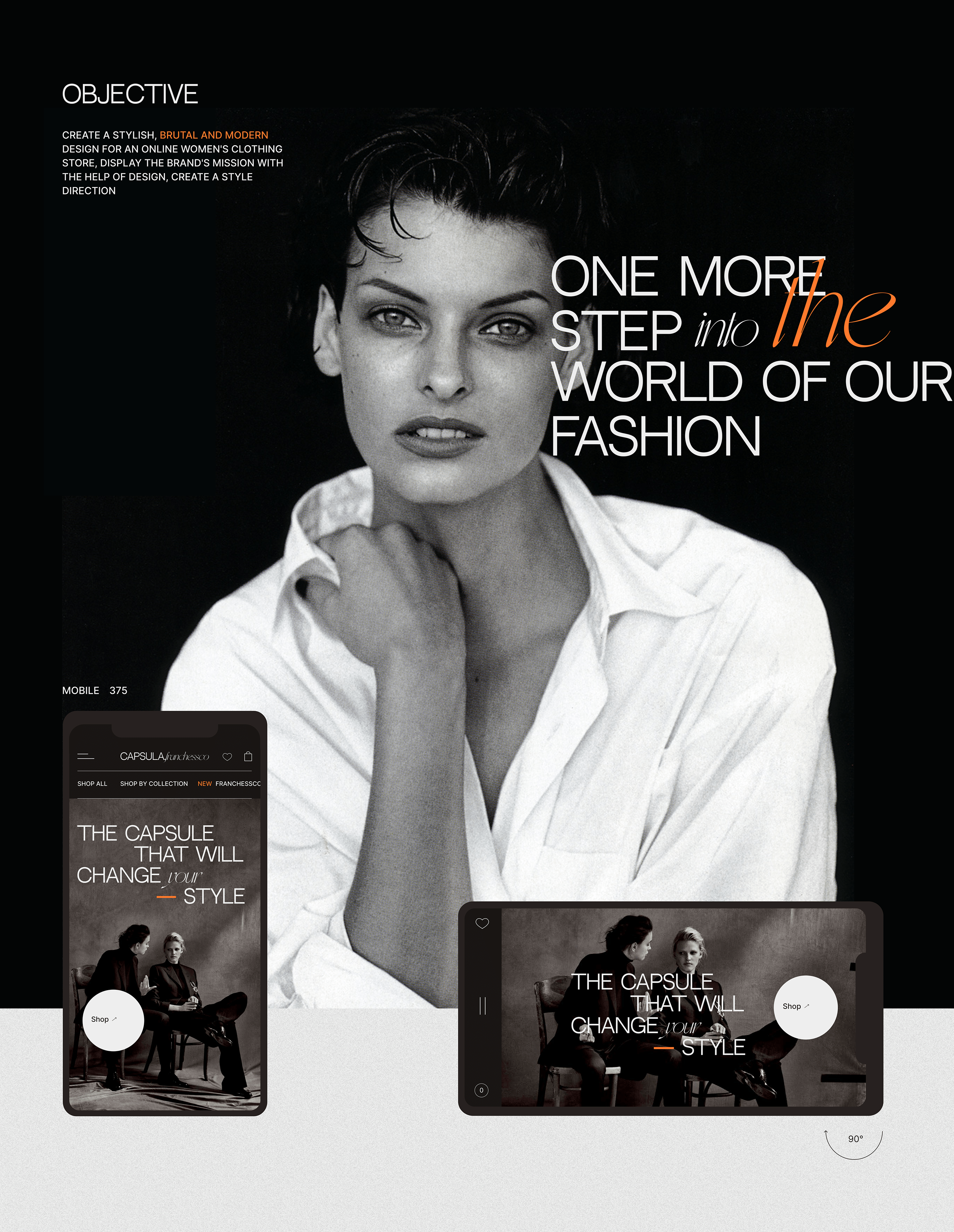 CAPSULE FRANCHESSCO clothing store concept — Изображение №7 — Интерфейсы на Dprofile