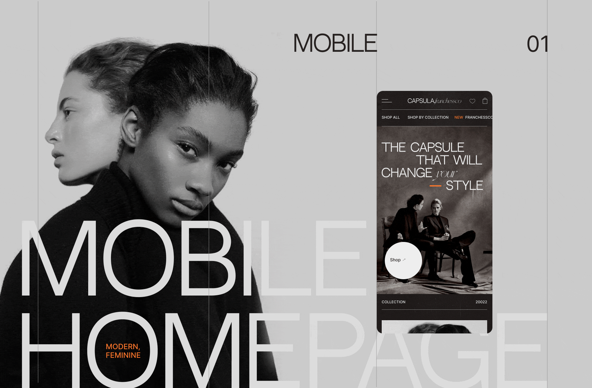 CAPSULE FRANCHESSCO clothing store concept — Изображение №5 — Интерфейсы на Dprofile
