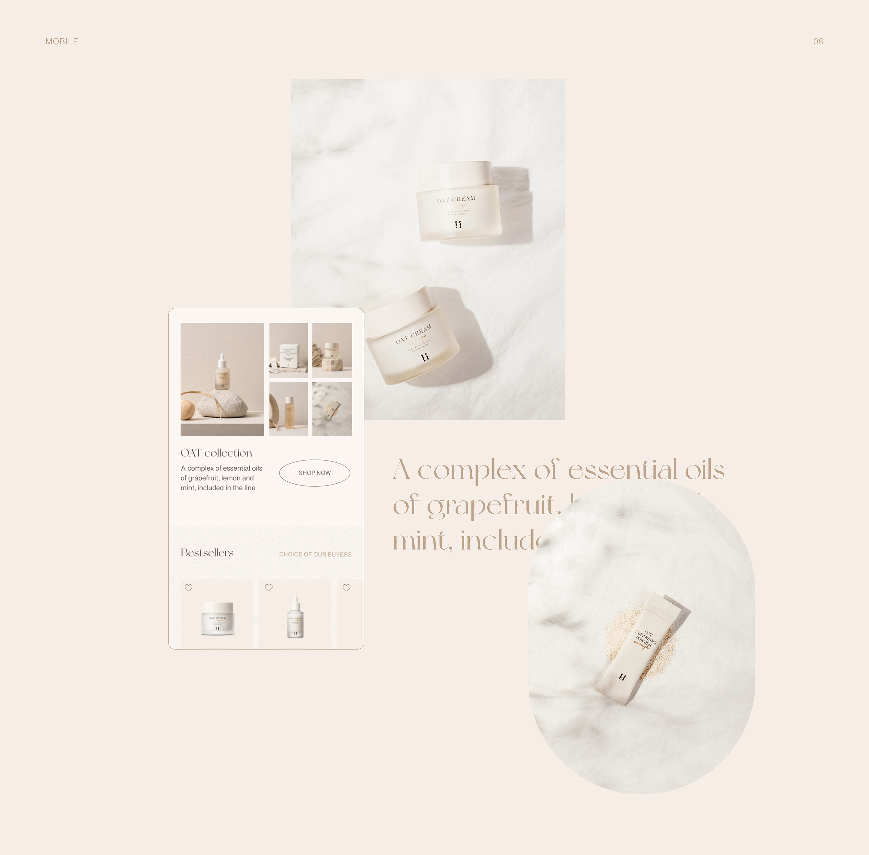 E-COMMERSE Organic Korean cosmetics online store — Изображение №10 — Интерфейсы на Dprofile