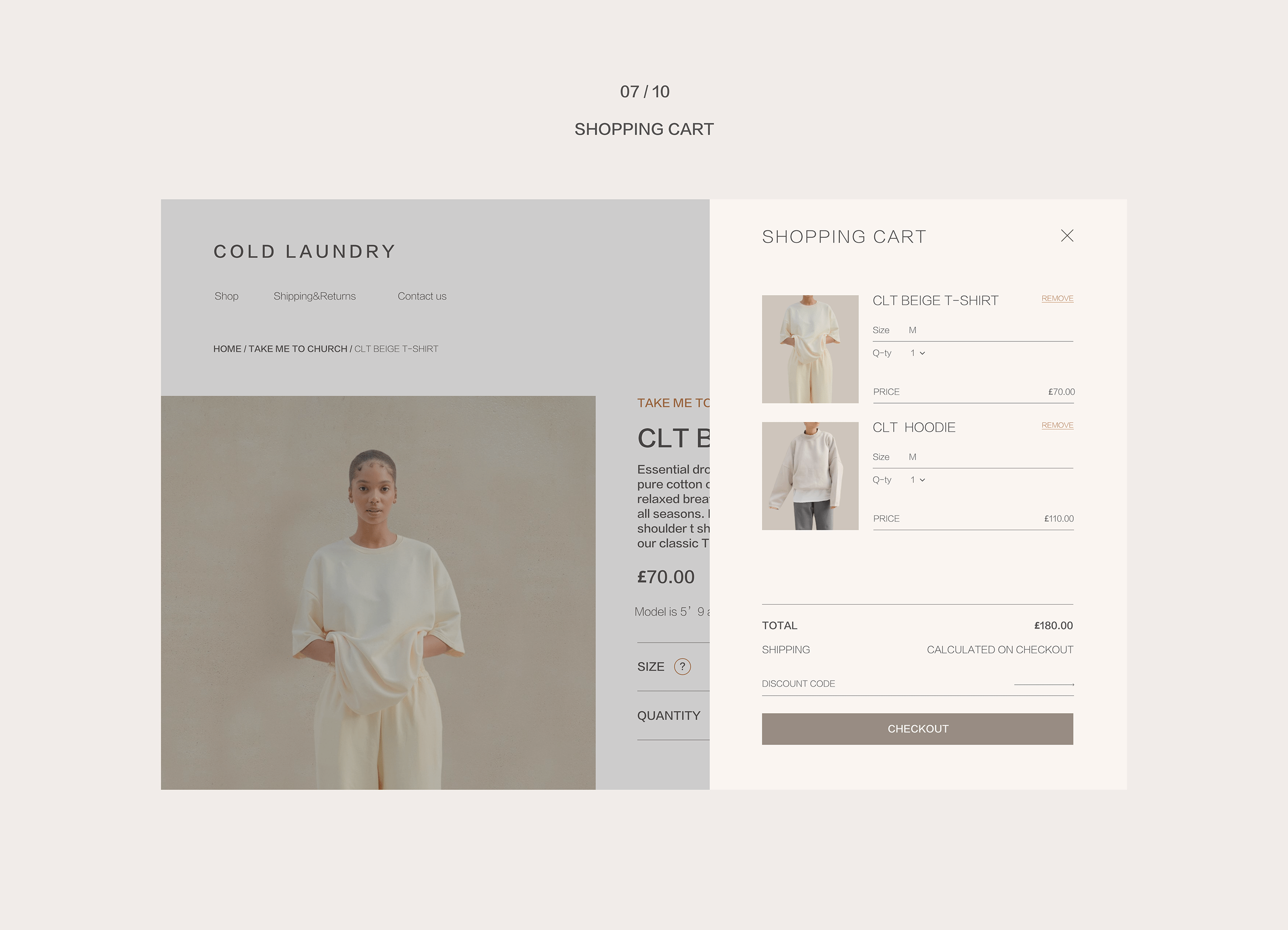 COLD LAUDRY E-COMMERCE WEBDESIGN CONCEPT — Изображение №10 — Интерфейсы на Dprofile