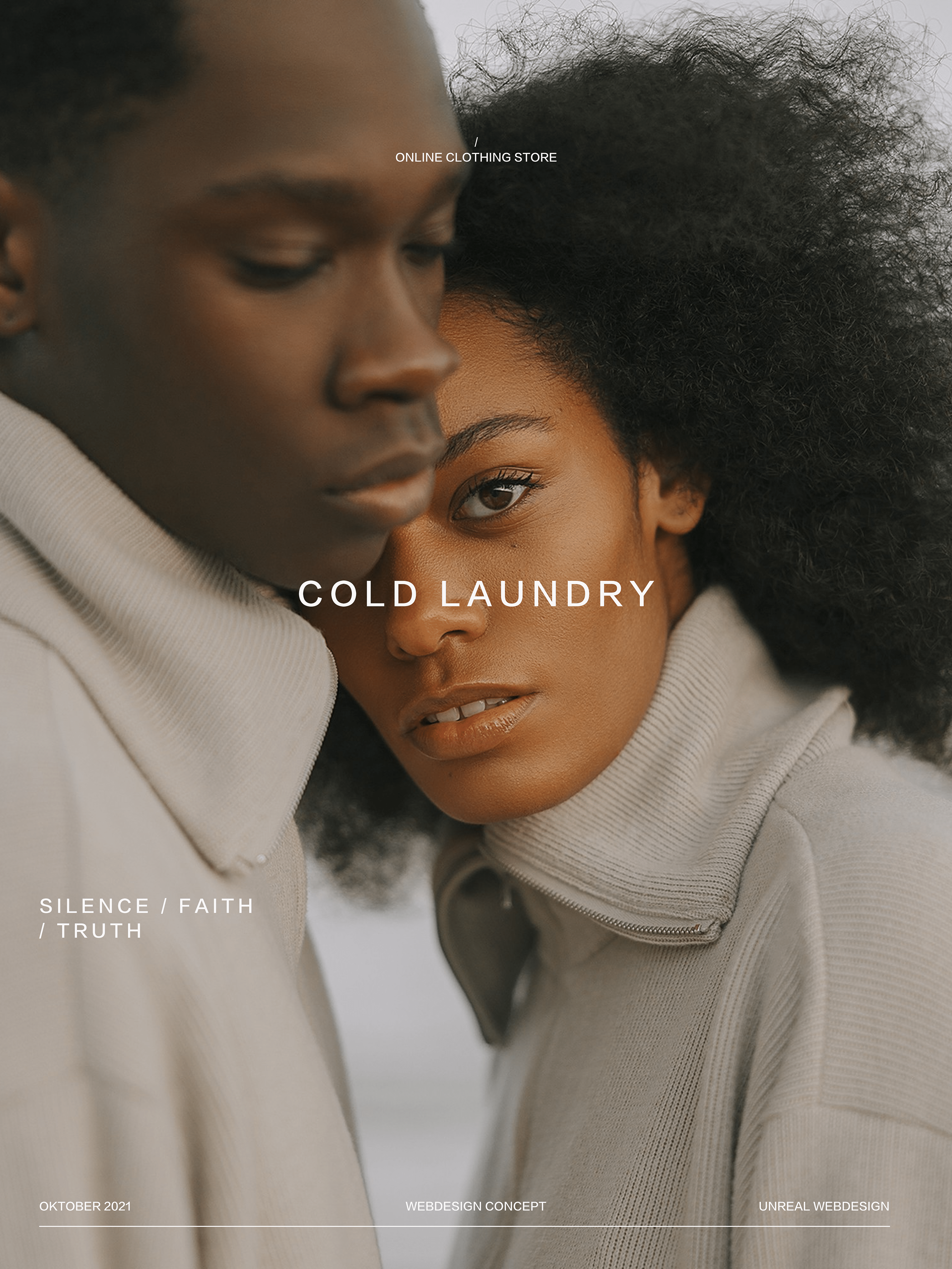 COLD LAUDRY E-COMMERCE WEBDESIGN CONCEPT — Изображение №1 — Интерфейсы на Dprofile