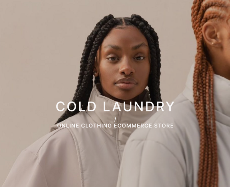 COLD LAUDRY E-COMMERCE WEBDESIGN CONCEPT — Интерфейсы на Dprofile