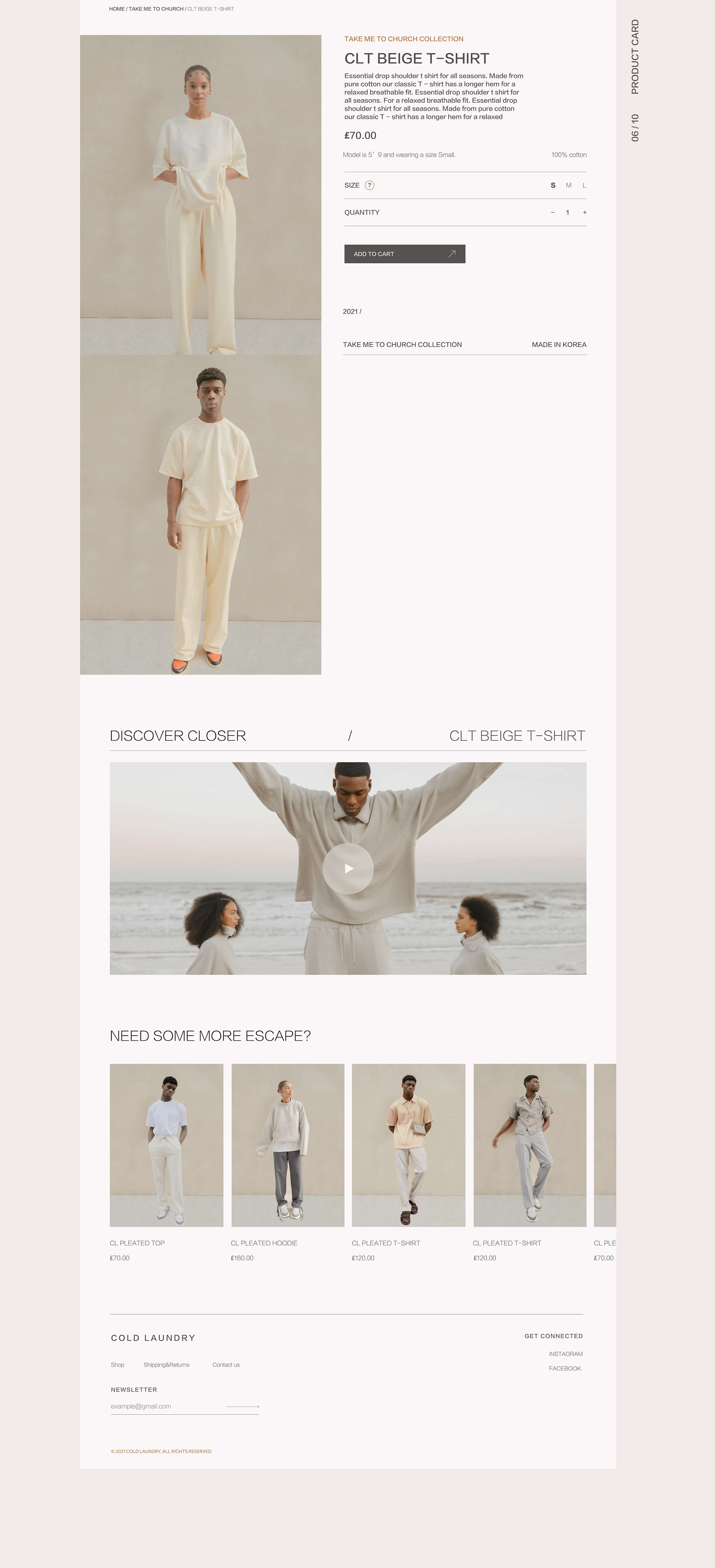 COLD LAUDRY E-COMMERCE WEBDESIGN CONCEPT — Изображение №8 — Интерфейсы на Dprofile