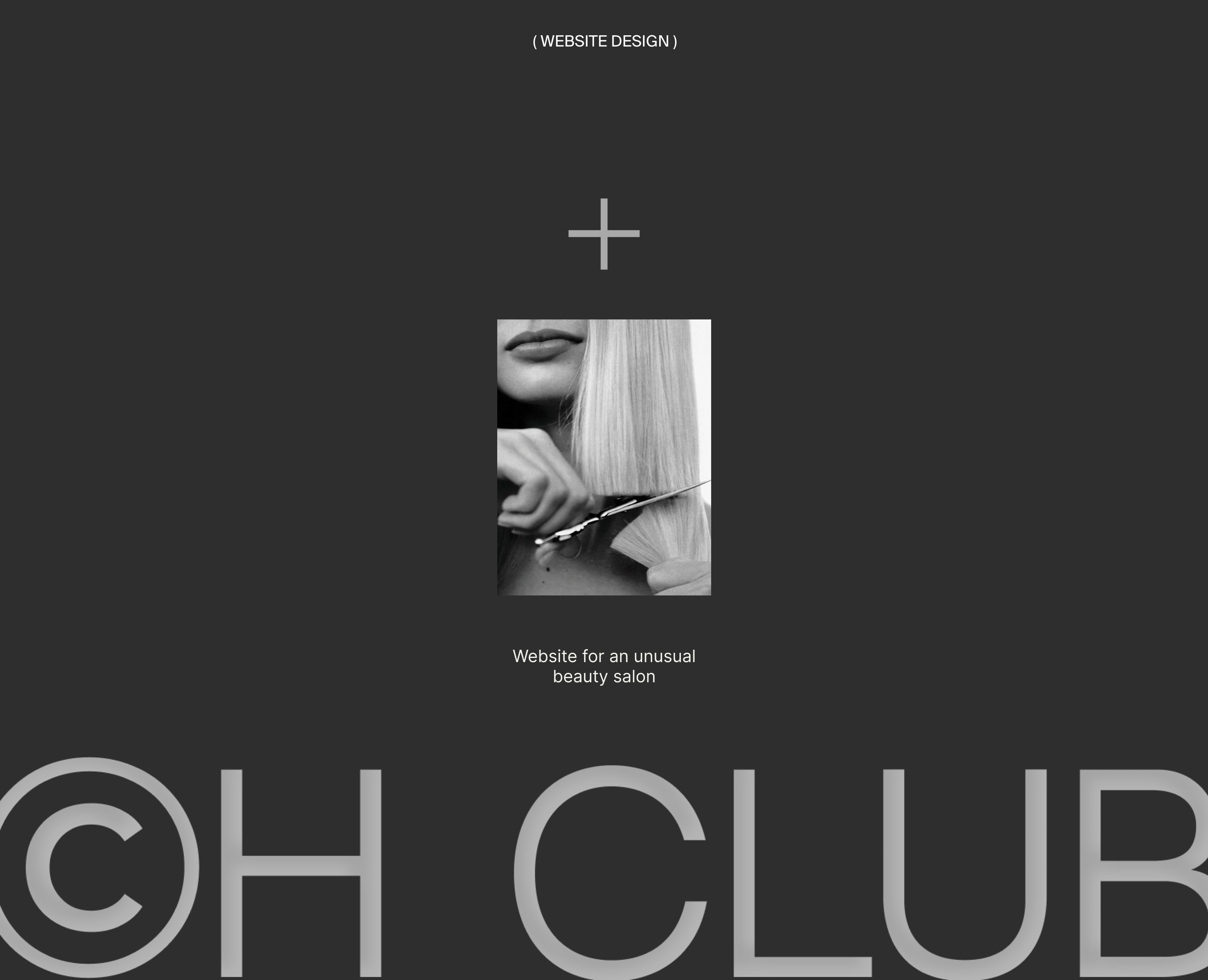 H CLUB beauty salon website на Dprofile