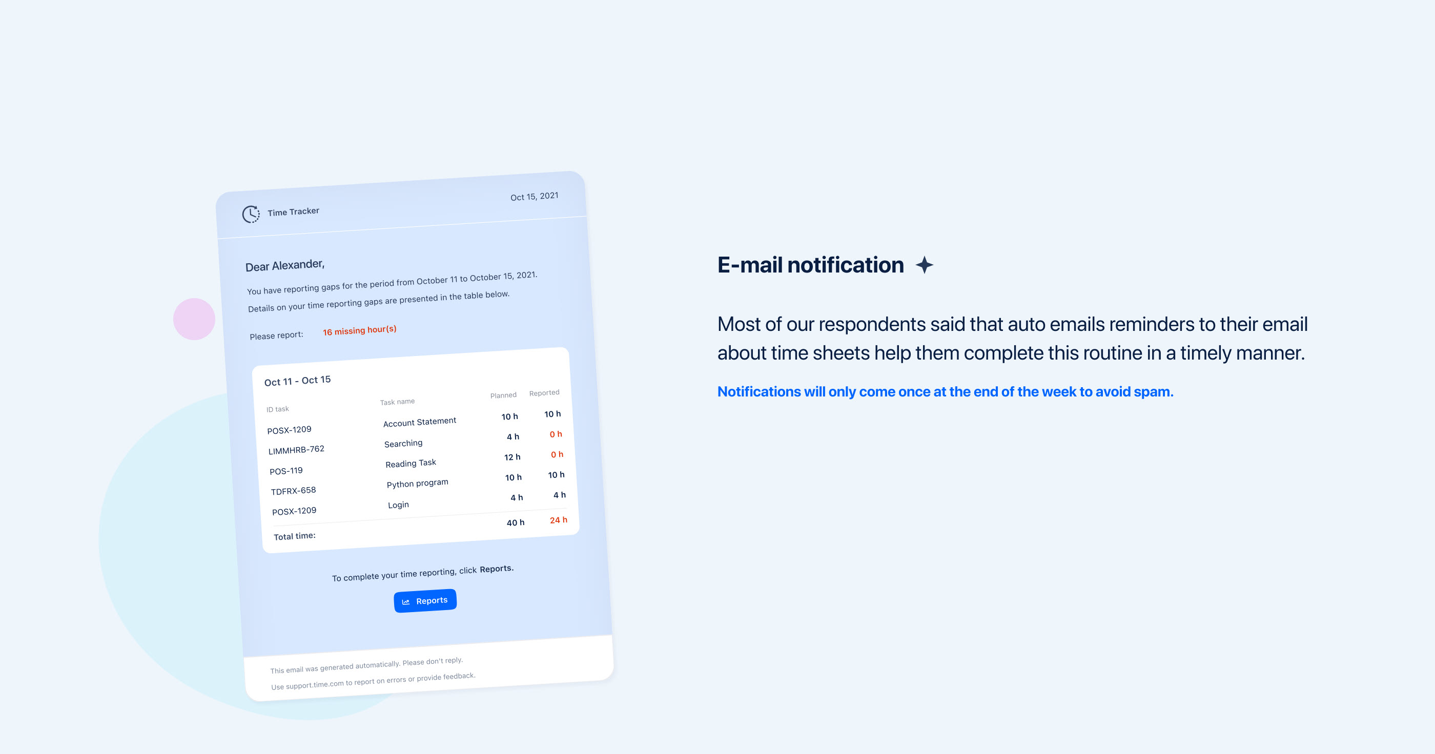 Time Tracker for Jira - Web service UX/UI — Изображение №17 — Интерфейсы на Dprofile