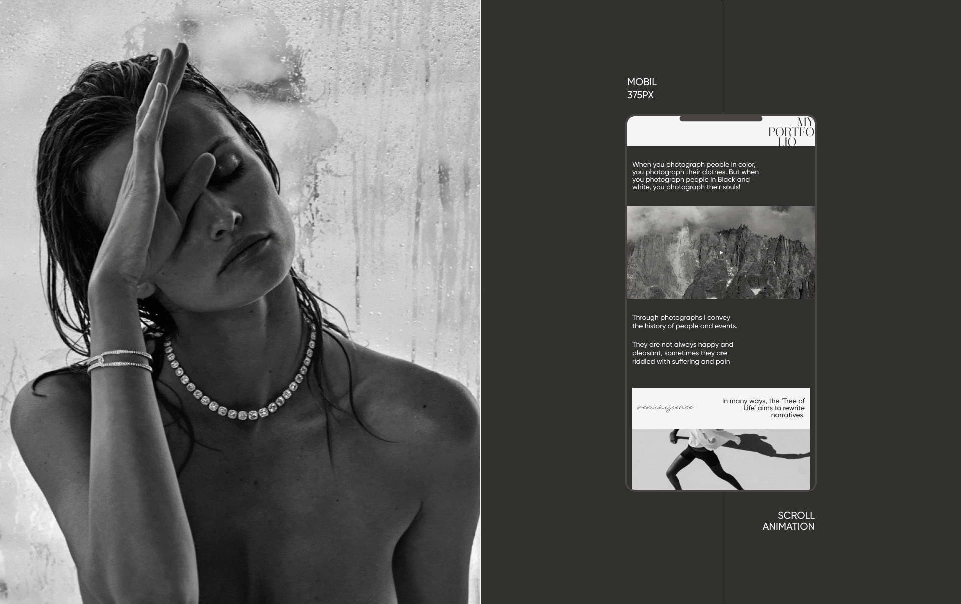 PHOTOGRAPHER CHARLOTTE LAPALUS — Изображение №7 — Интерфейсы, Брендинг, Анимация на Dprofile