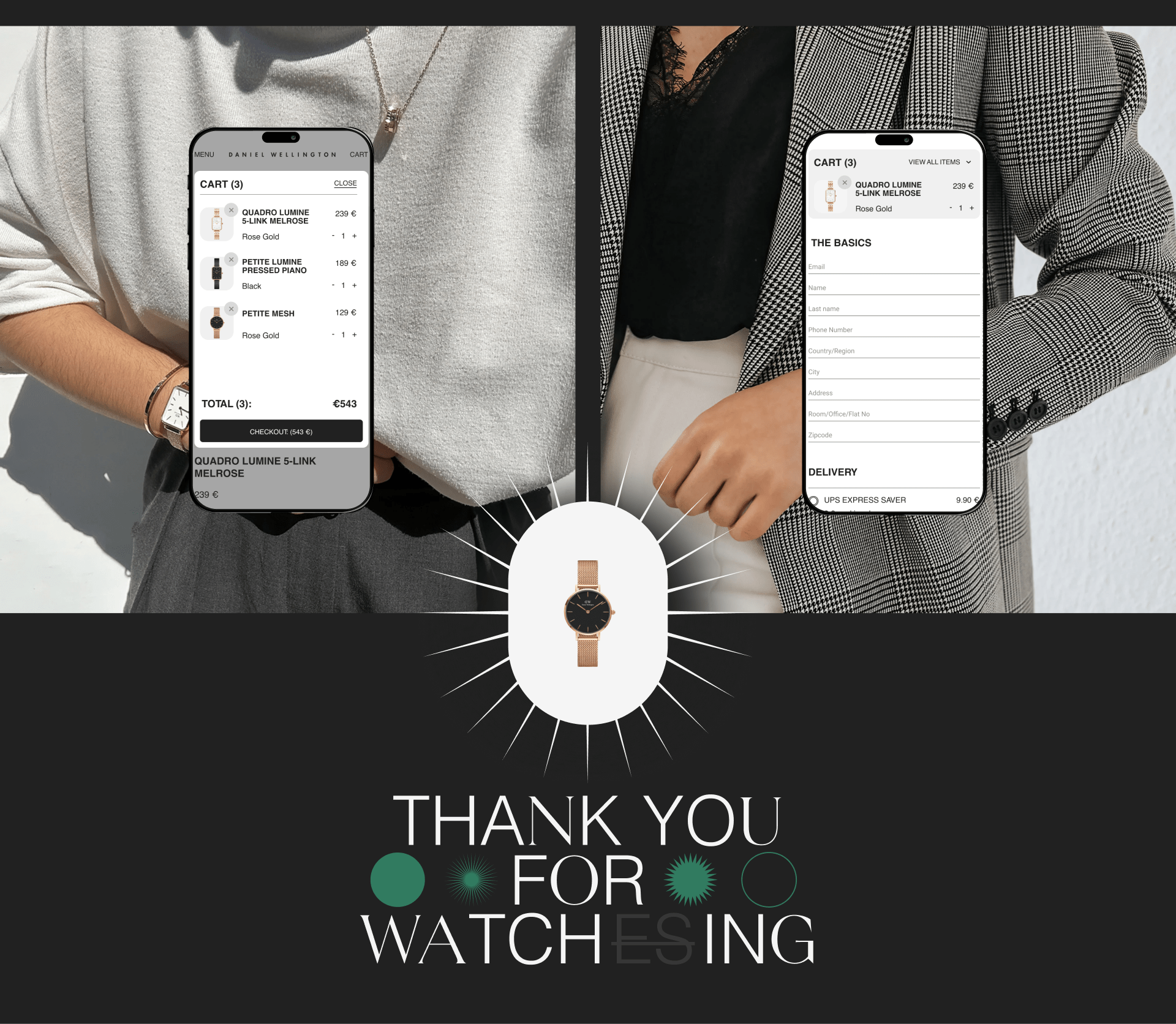 Daniel Wellington | E-commerce redesign — Изображение №9 — Интерфейсы, Брендинг на Dprofile