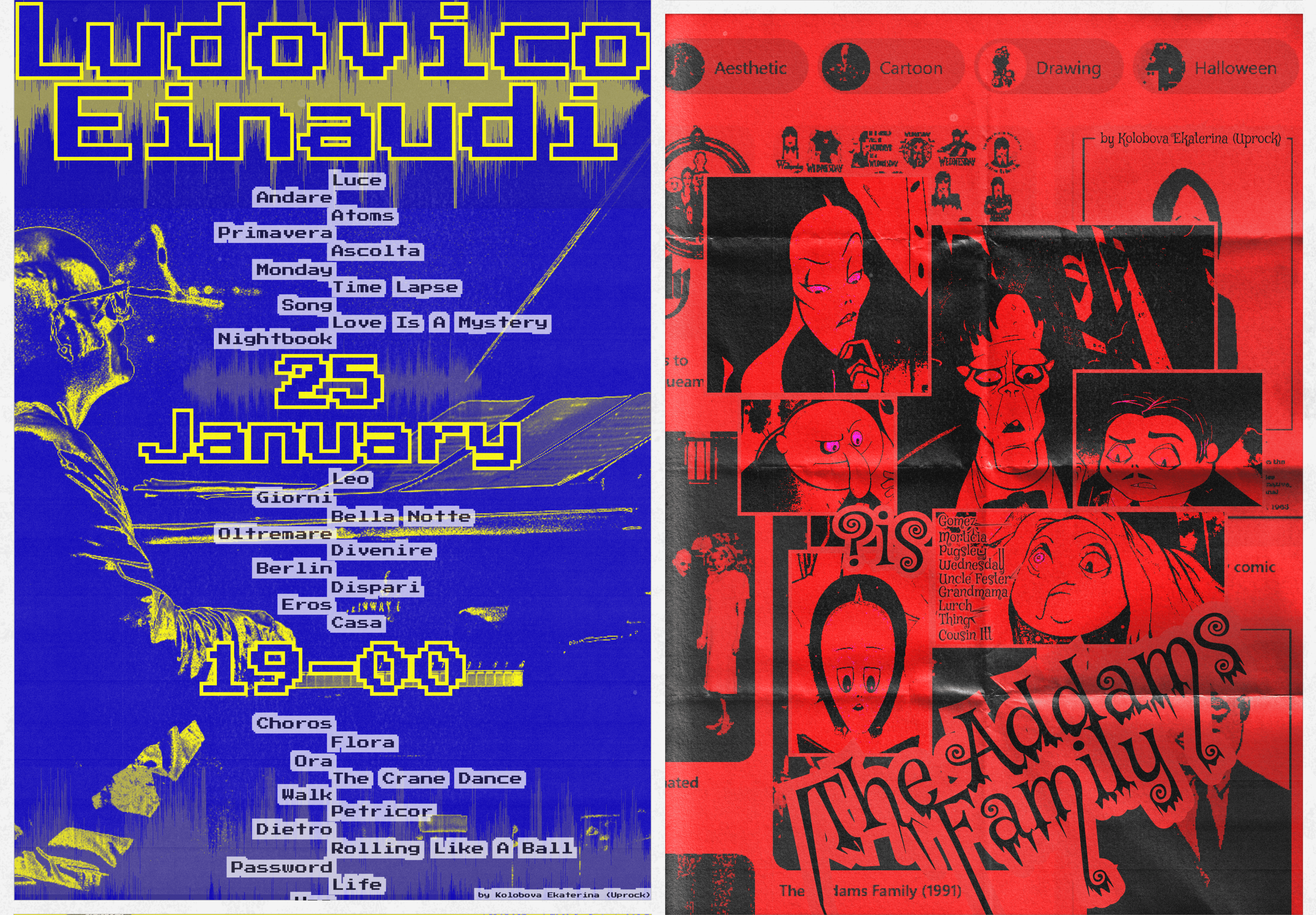 Poster collection 2023 — Изображение №5 — Интерфейсы на Dprofile