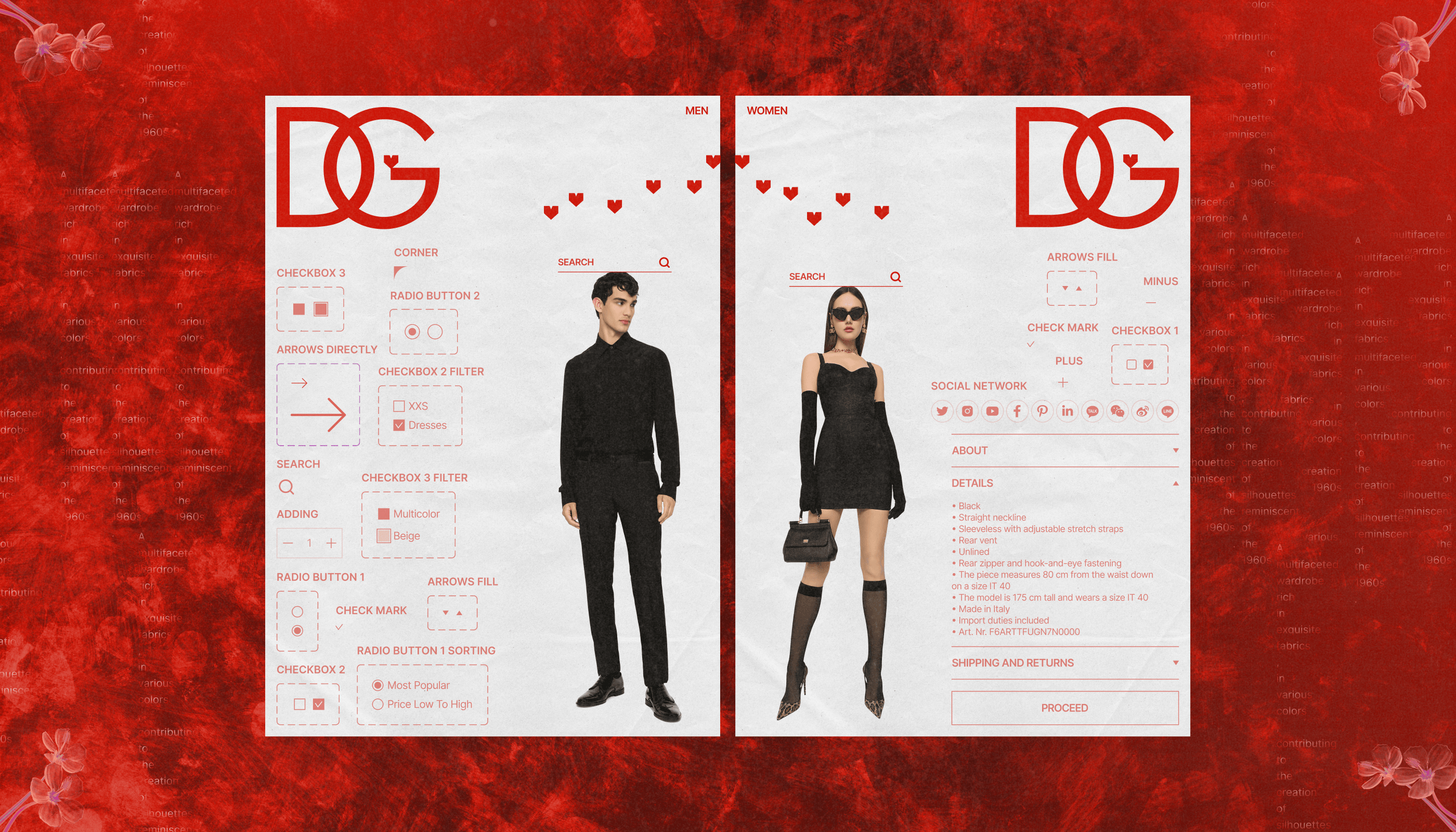 Dolce&Gabbana | E-Commerce — Изображение №4 — Интерфейсы на Dprofile