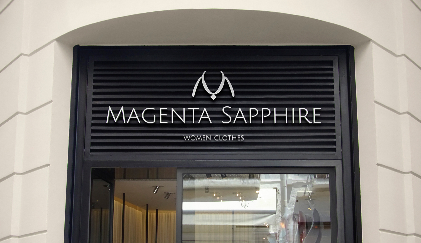 MAGENTA SAPPHIRE | LOGO FOR CLOTHING BRAND — Изображение №9 — Брендинг на Dprofile