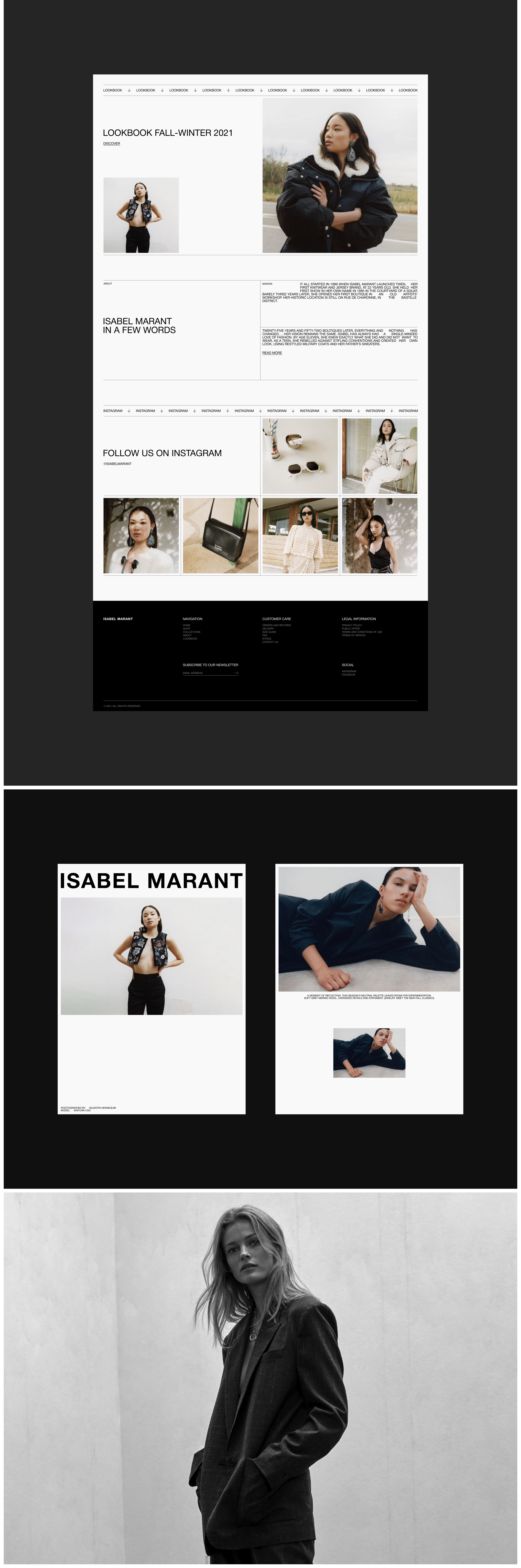 ISABEL MARANT - Online Store — Изображение №3 — Интерфейсы на Dprofile