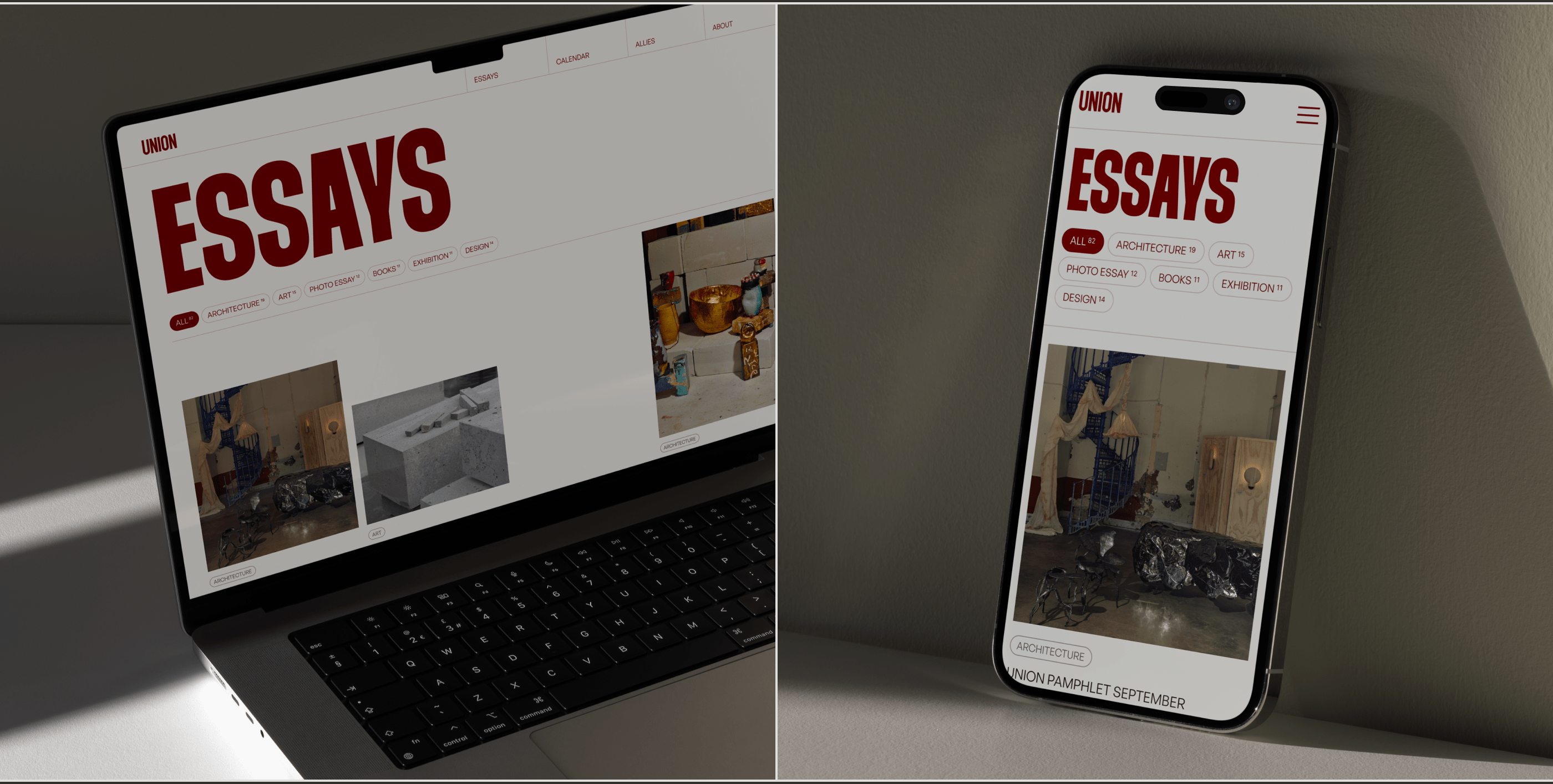 UNION MAGAZINE - Redesign Concept — Изображение №6 — Интерфейсы на Dprofile