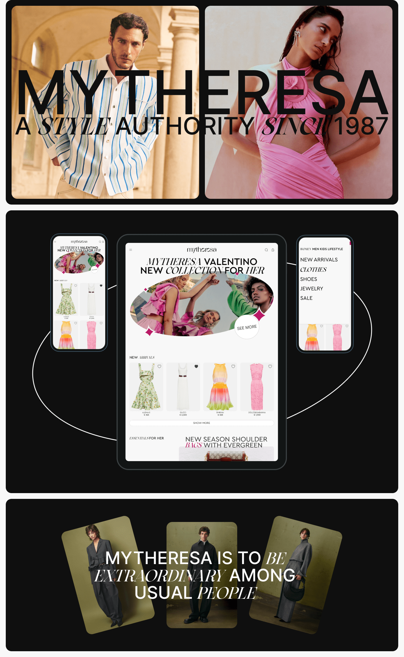 MYTHERESA | E-commerce redesign — Изображение №4 — Интерфейсы, Брендинг на Dprofile